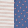 blau, rosa