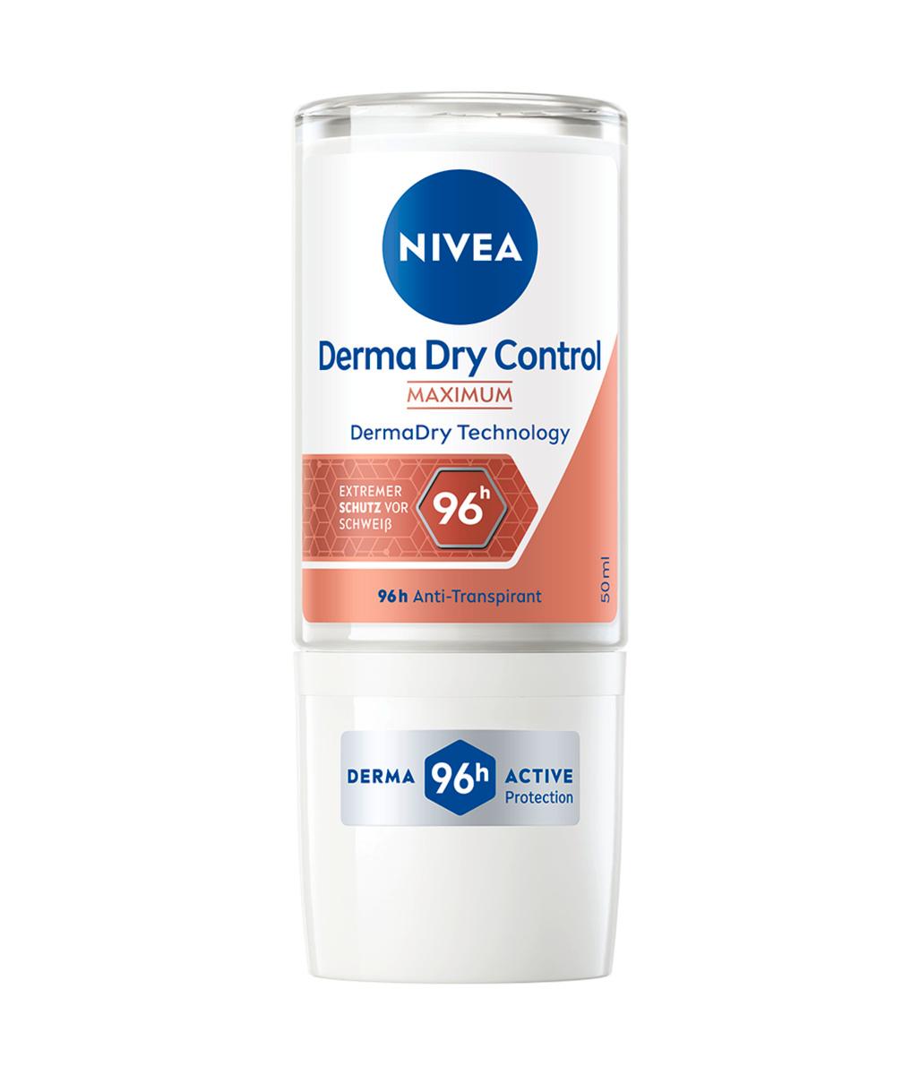 NIVEA Deo Roll-On Derma Dry Control Maximum Anti-Transpirant