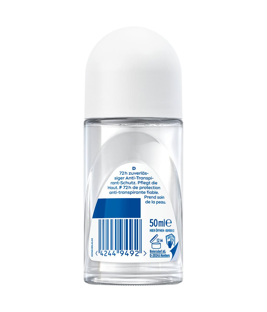 Produktbild NIVEA Deo Roll-On Black+White Invisible Clear Anti-Transpirant 2 von 2