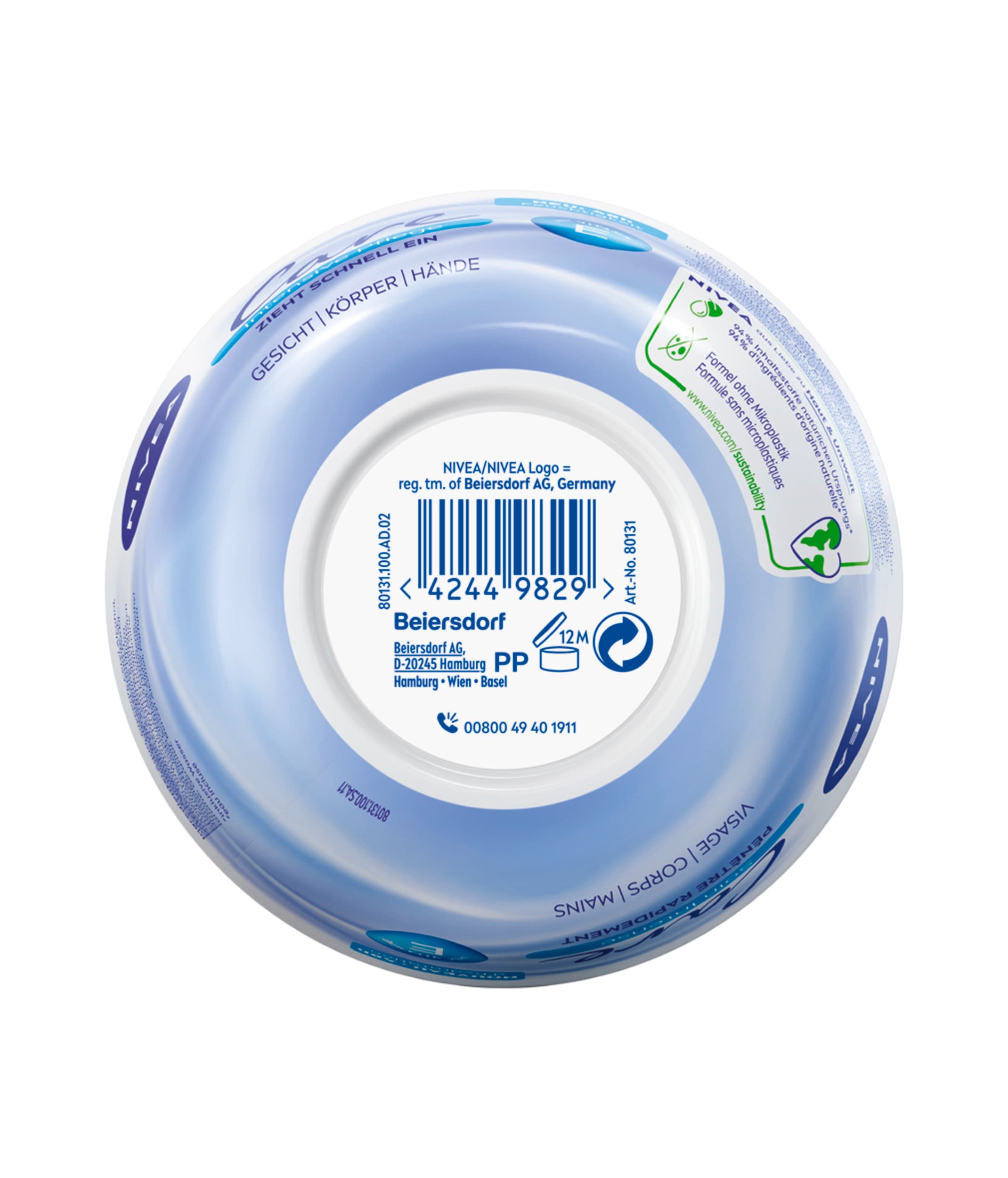 Produktbild NIVEA Care Intensive Pflegecreme 4 von 10