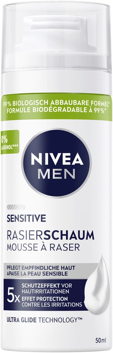 NIVEA Men Sensitive Rasierschaum Mini