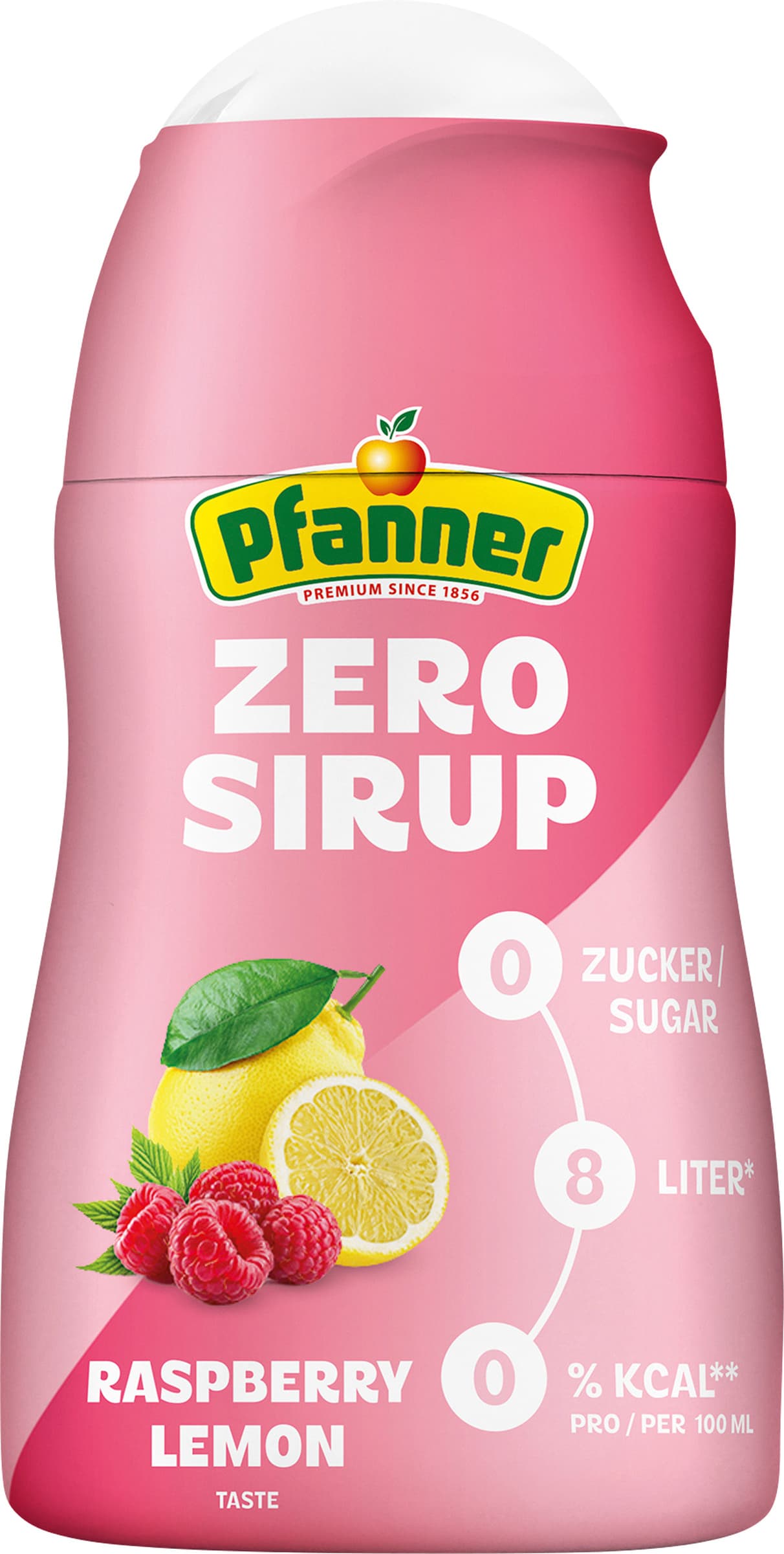 Pfanner Himbeer-Zitrone ZERO Sirup