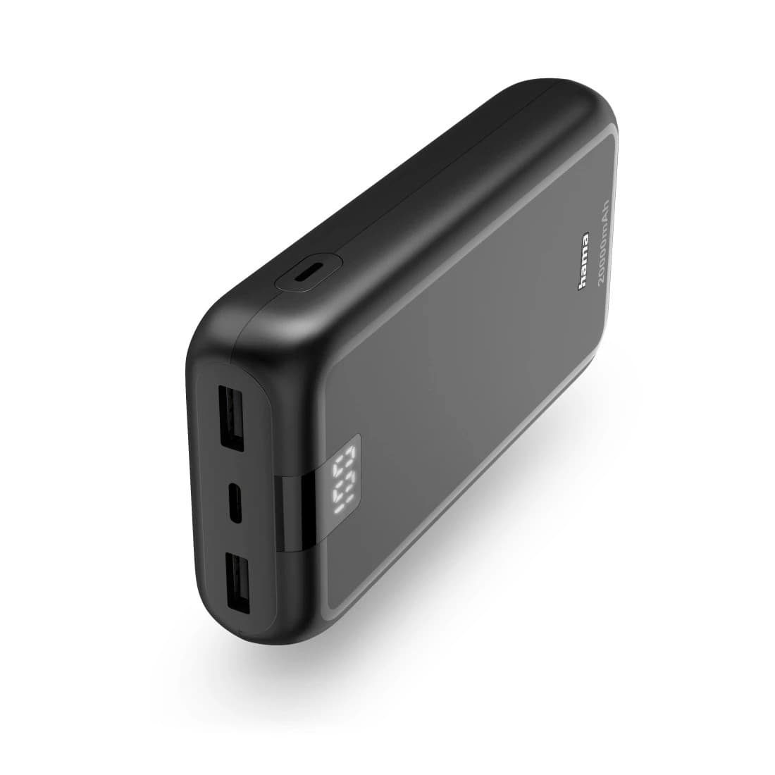 HAMA Power Pack "Performance 20", 20000mAh, 3 Ausgänge: USB-C, 2x USB-A, Anth.