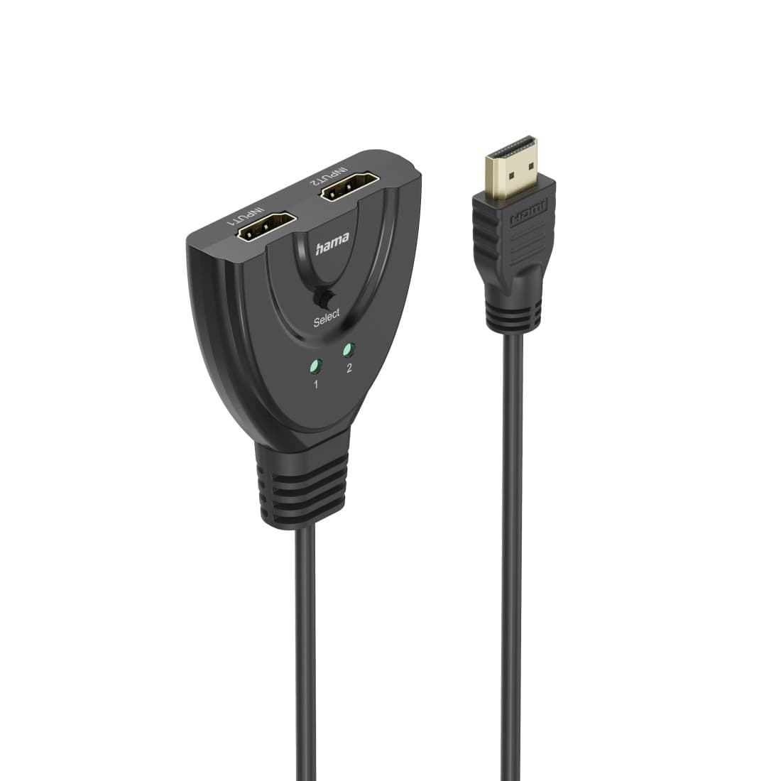 Produktbild HAMA 4K HDMI™-Umschalter 2x1, 2x HDMI™-Buchse - 1x HDMI™-Stecker 2 von 3