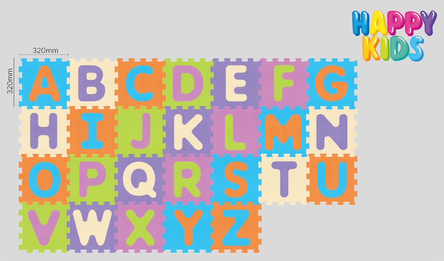 Puzzlematten-Set "ABC"