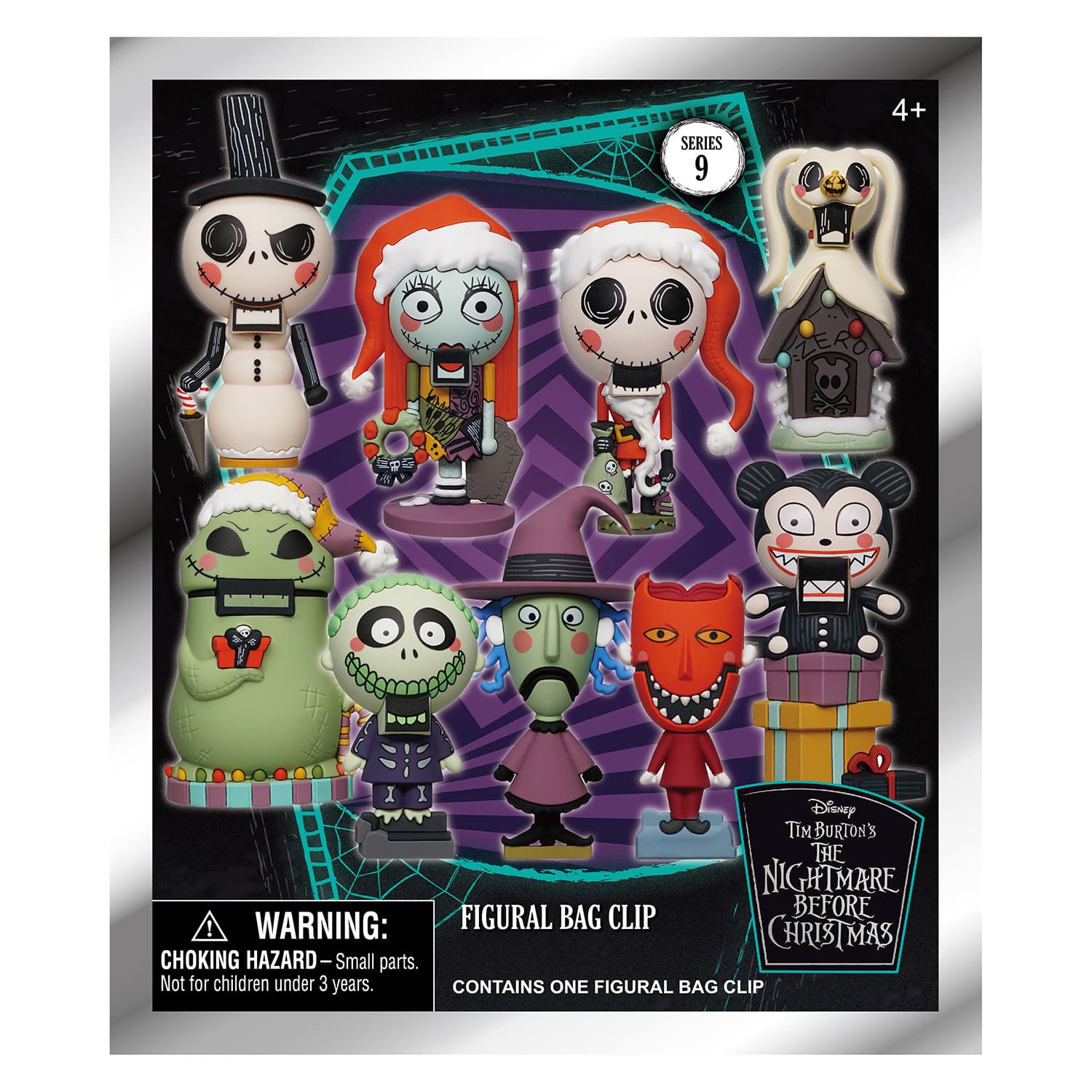 Nightmare Before Christmas 3D Bag Clip / TaschenanhÃ¤nger Series 9. Sammelfigur im Blindbag - sortiert