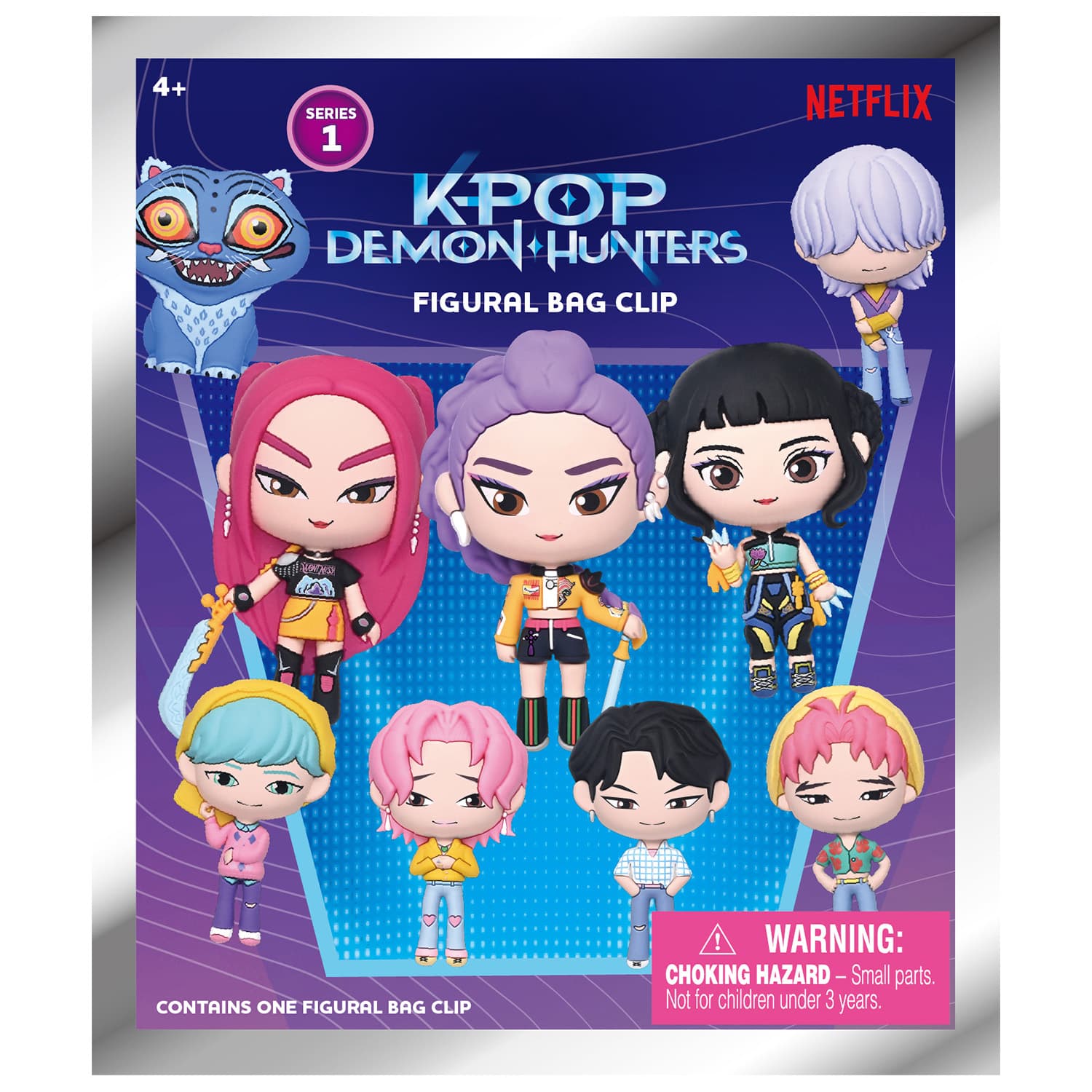 Monogram K-Pop Demon Hunter 3D Bag Clip – stylischer Taschenclip (Blind Box)