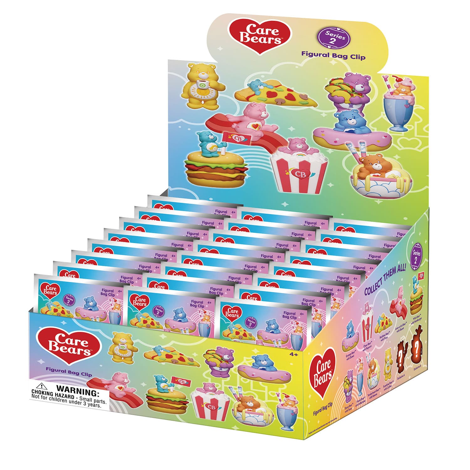 Produktbild Care Bears 3D Foam Bag Clip / Taschenanhänger, Series 2. Sammelfigur im Blindbag – sortiert – eine Packung enthält eine zufällige Figur. 3 von 3