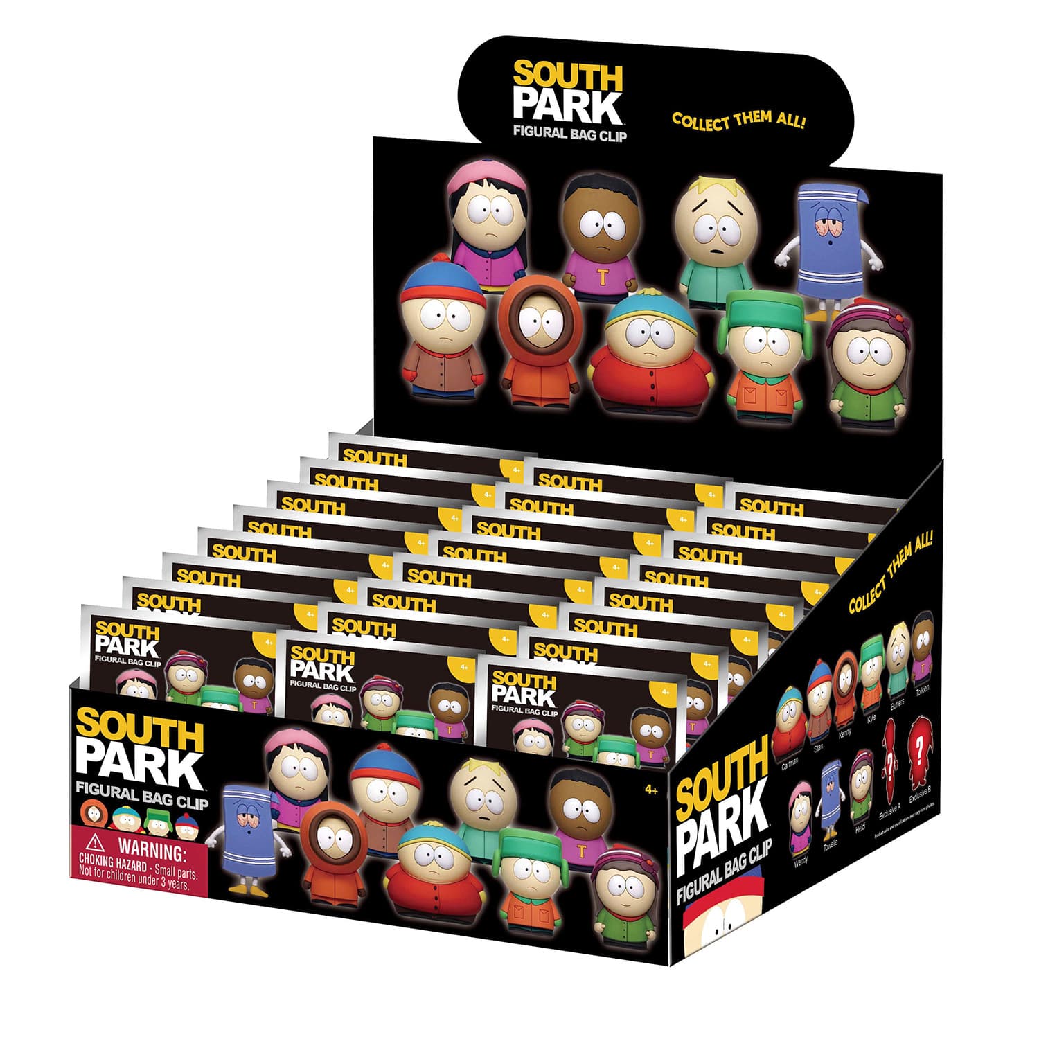 Produktbild Monogram South Park 3D Foam Bag Clip / Taschenanhänger Series 1. Sammelfigur im Blindbag – sortiert 3 von 3