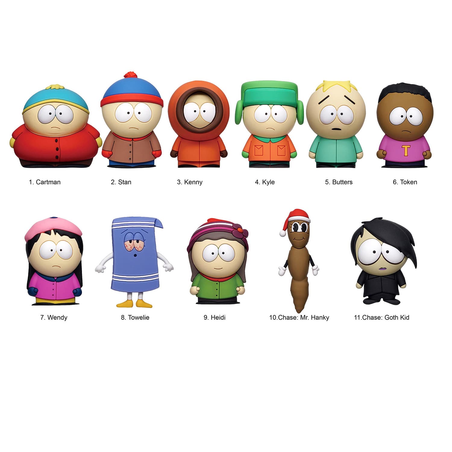 Produktbild Monogram South Park 3D Foam Bag Clip / Taschenanhänger Series 1. Sammelfigur im Blindbag – sortiert 2 von 3