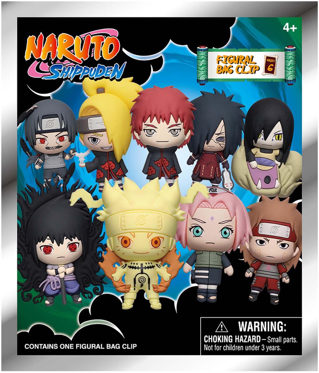 Naruto Anhänger Serie 6 Monogram Taschenclip - sortiert 