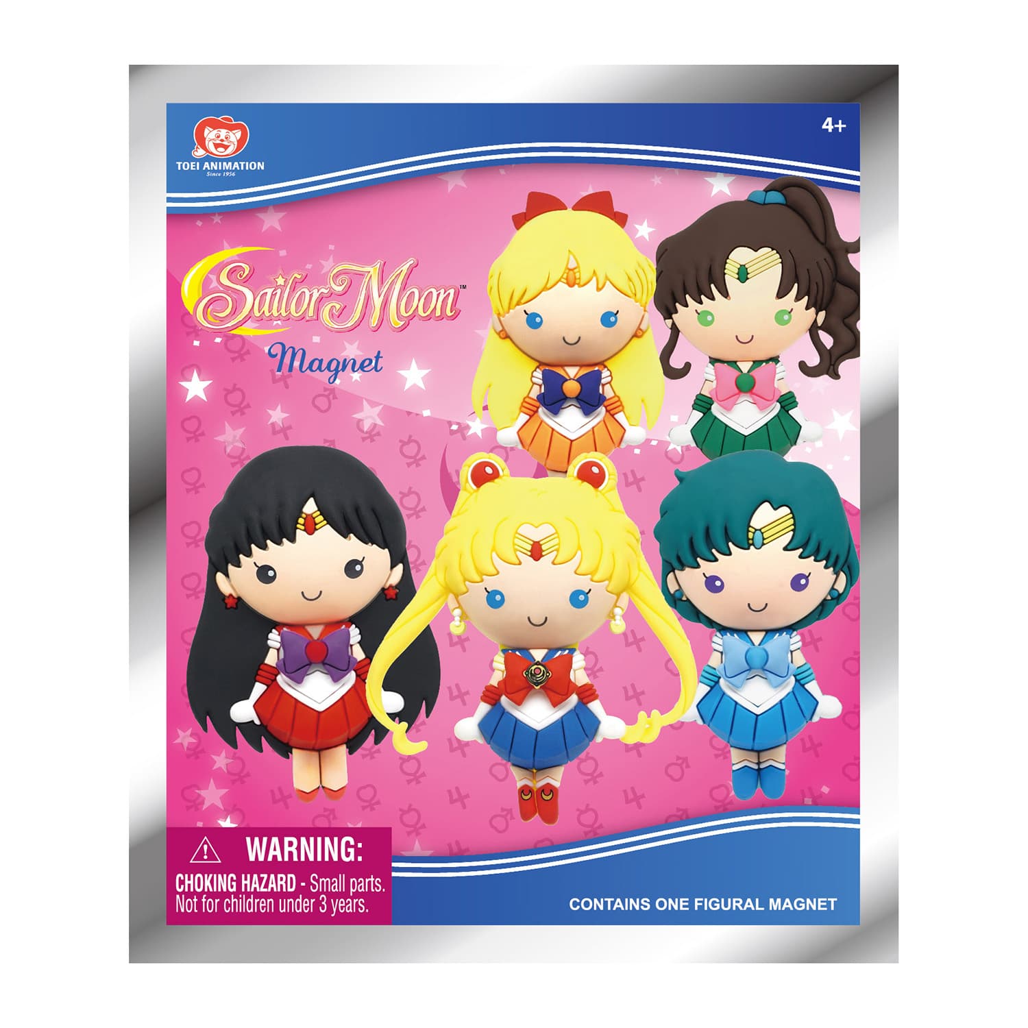 Sailor Moon Magnets In Blind Pack Display Series 1. Sammelfigur im Blindbag – sortiert – eine Packung enthält eine zufällige Figur.