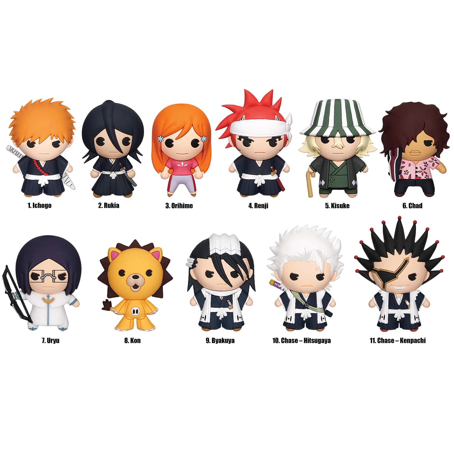 Produktbild Monogram Bleach 3D Foam Bag Clip / Taschenanhänger Series 1. Sammelfigur im Blindbag – sortiert 3 von 3