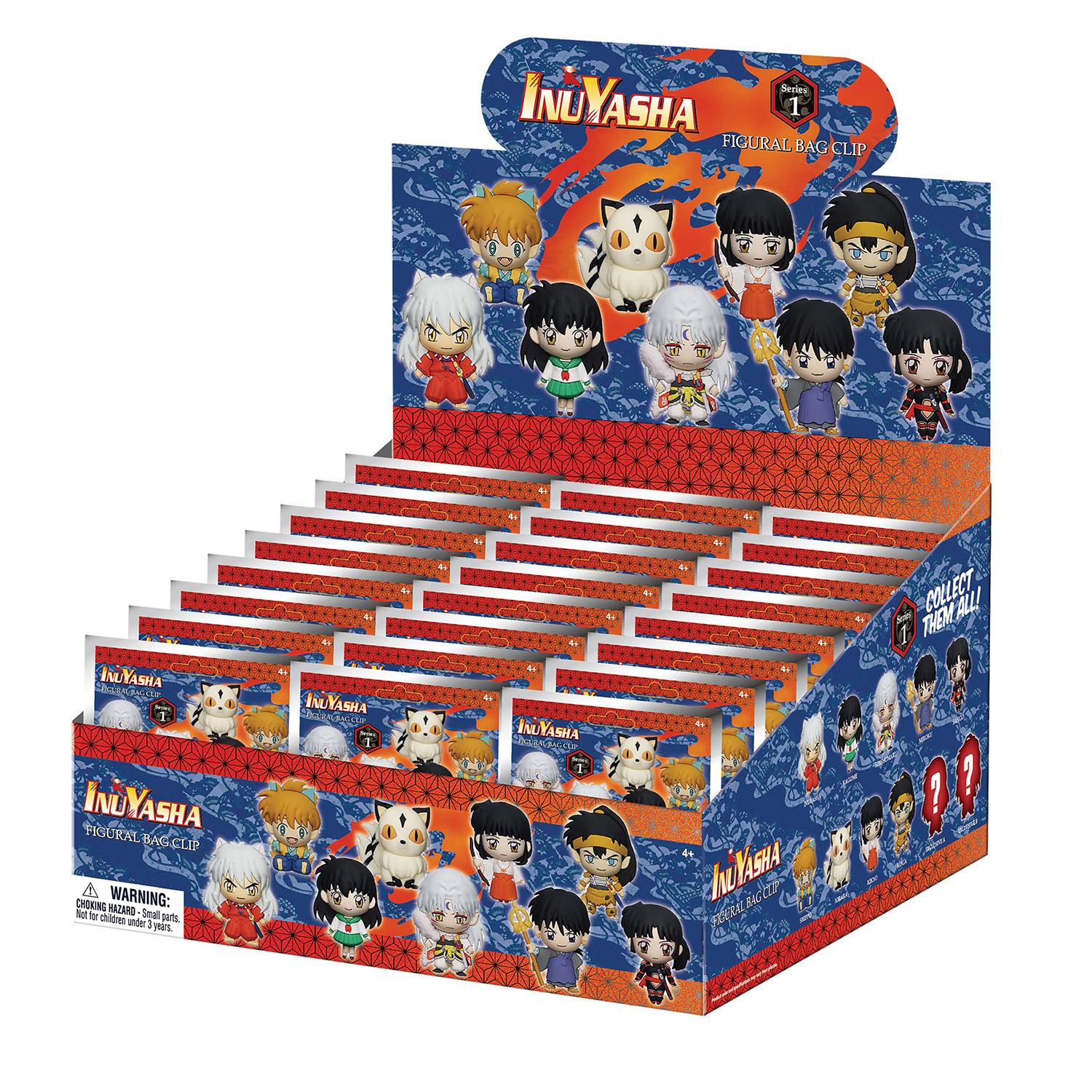 Produktbild Monogram Inuyasha 3D Foam Bag Clip / Taschenanhänger Series 1. Sammelfigur im Blindbag – sortiert 2 von 3