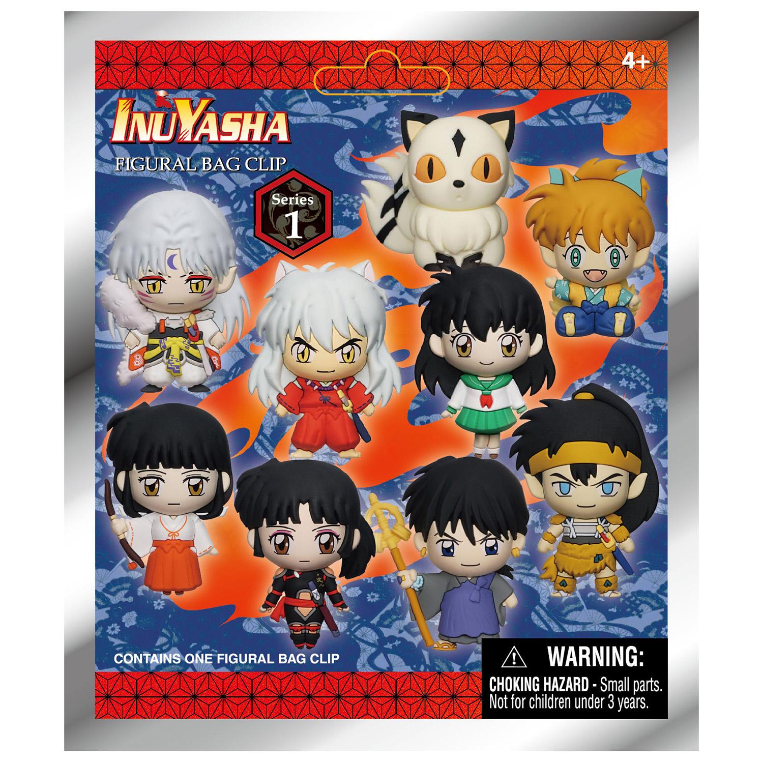 Monogram Inuyasha 3D Foam Bag Clip / Taschenanhänger Series 1. Sammelfigur im Blindbag – sortiert