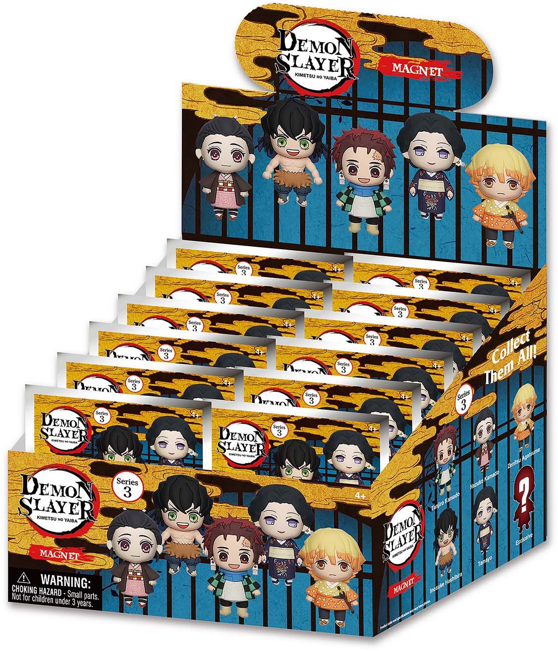 Produktbild Monogram Demon Slayer Magnet Serie 3   - sortiert  2 von 3