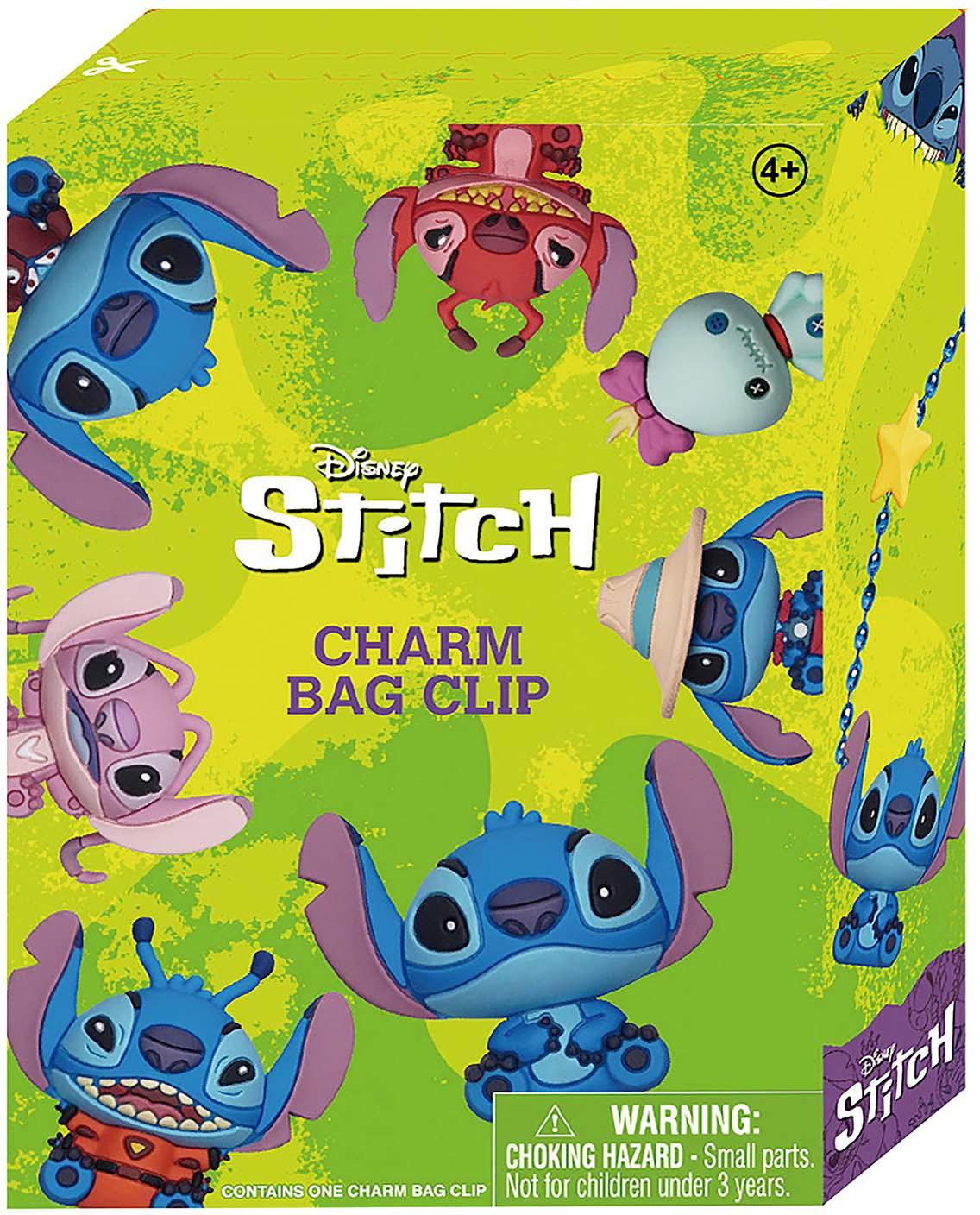 Stitch Charm Anhänger Serie 1 Monogram Taschenclip - sortiert 