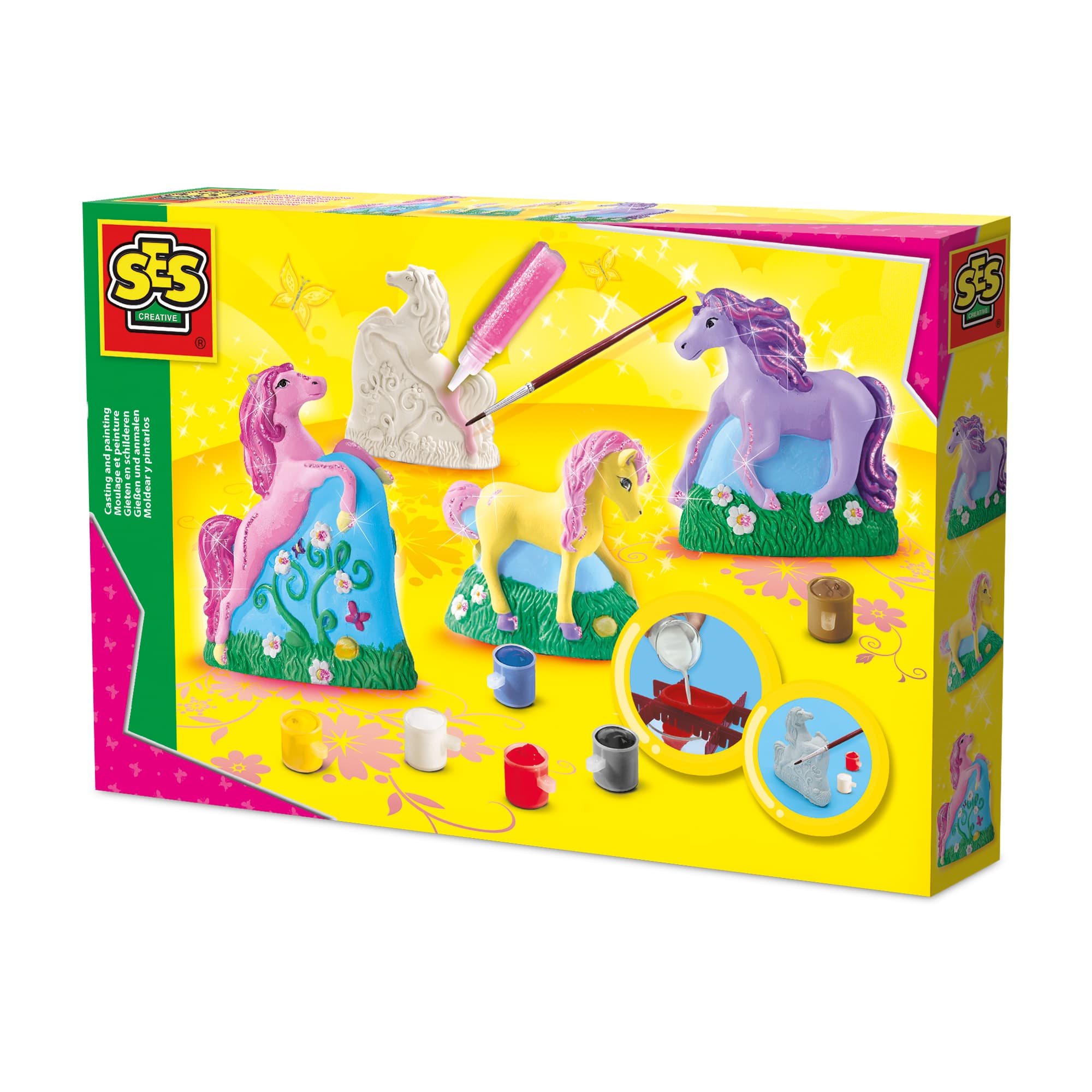 SES Creative - Gipsfiguren Pferde
