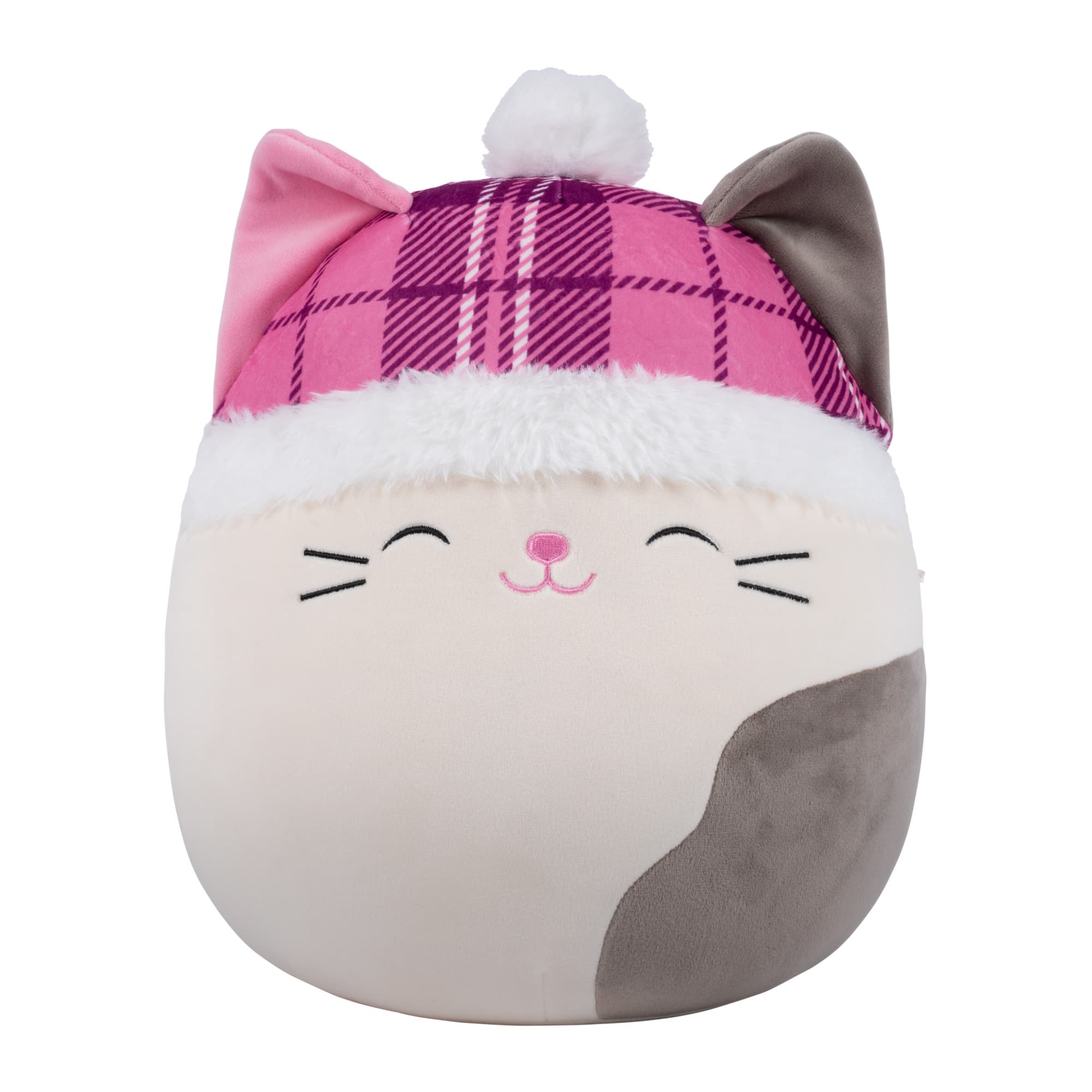 Squishmallows Karina die pink/graue Kaliko Katze 30cm