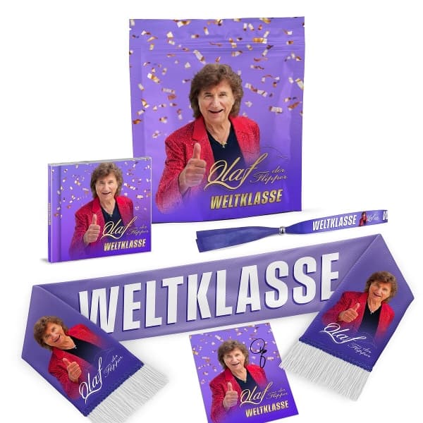 Weltklasse (Fanbox in Ziptasche)