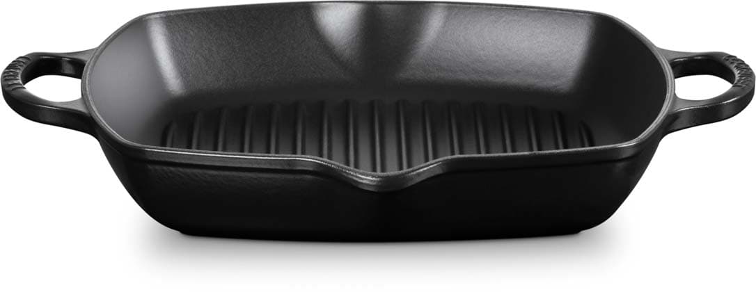 Le Creuset Quadratische Grillpfanne mit zwei Griffen Signature Ø 30cm