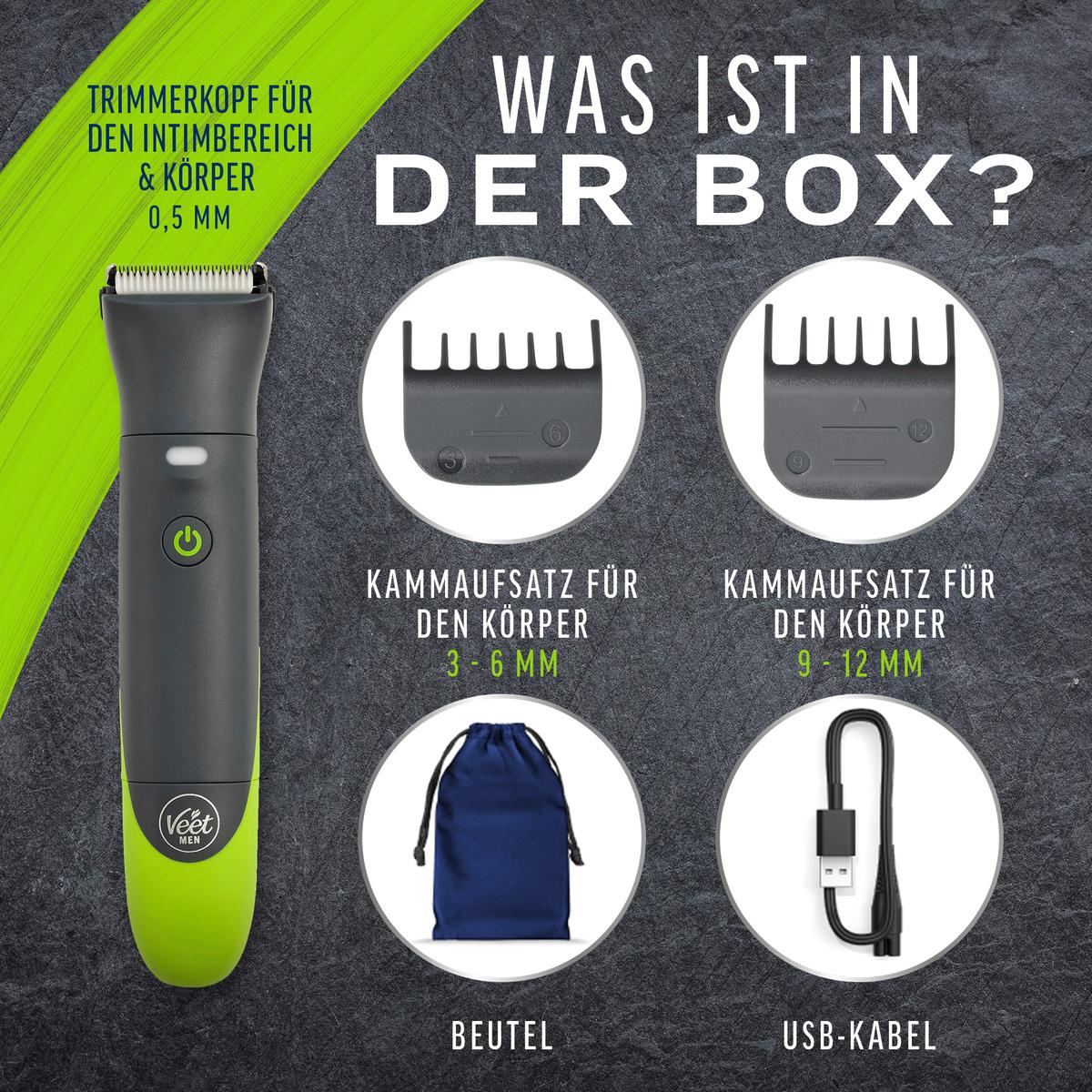 Produktbild Veet Men Intimate Trimmer 7 von 9