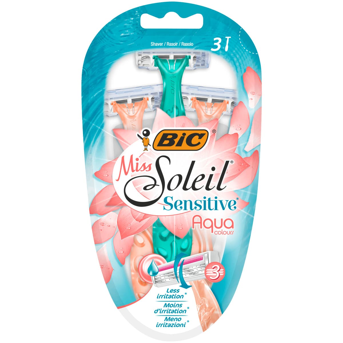 BIC Lady Einwegrasierer Miss Soleil Sensitive