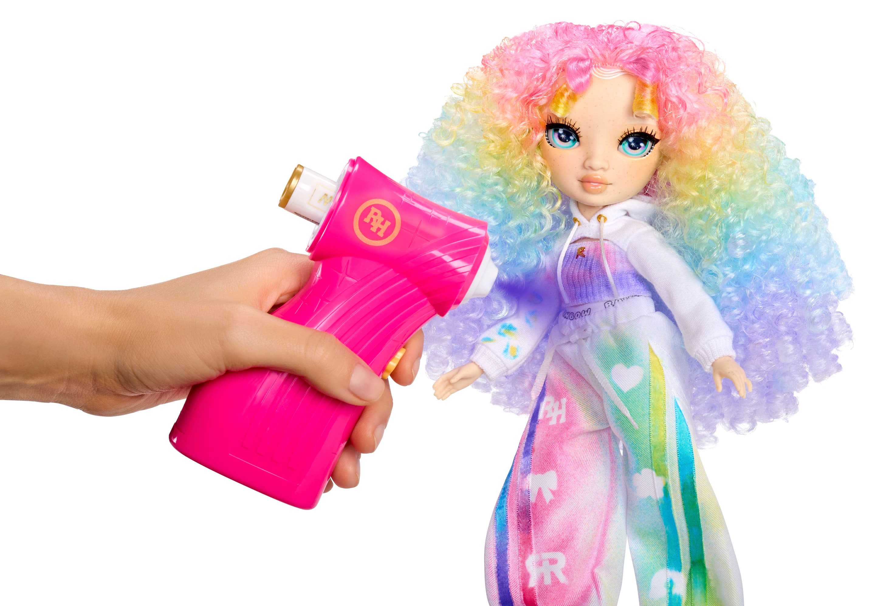 Produktbild Rainbow High Airbrush & Create Modepuppe - Grüne Augen  2 von 8