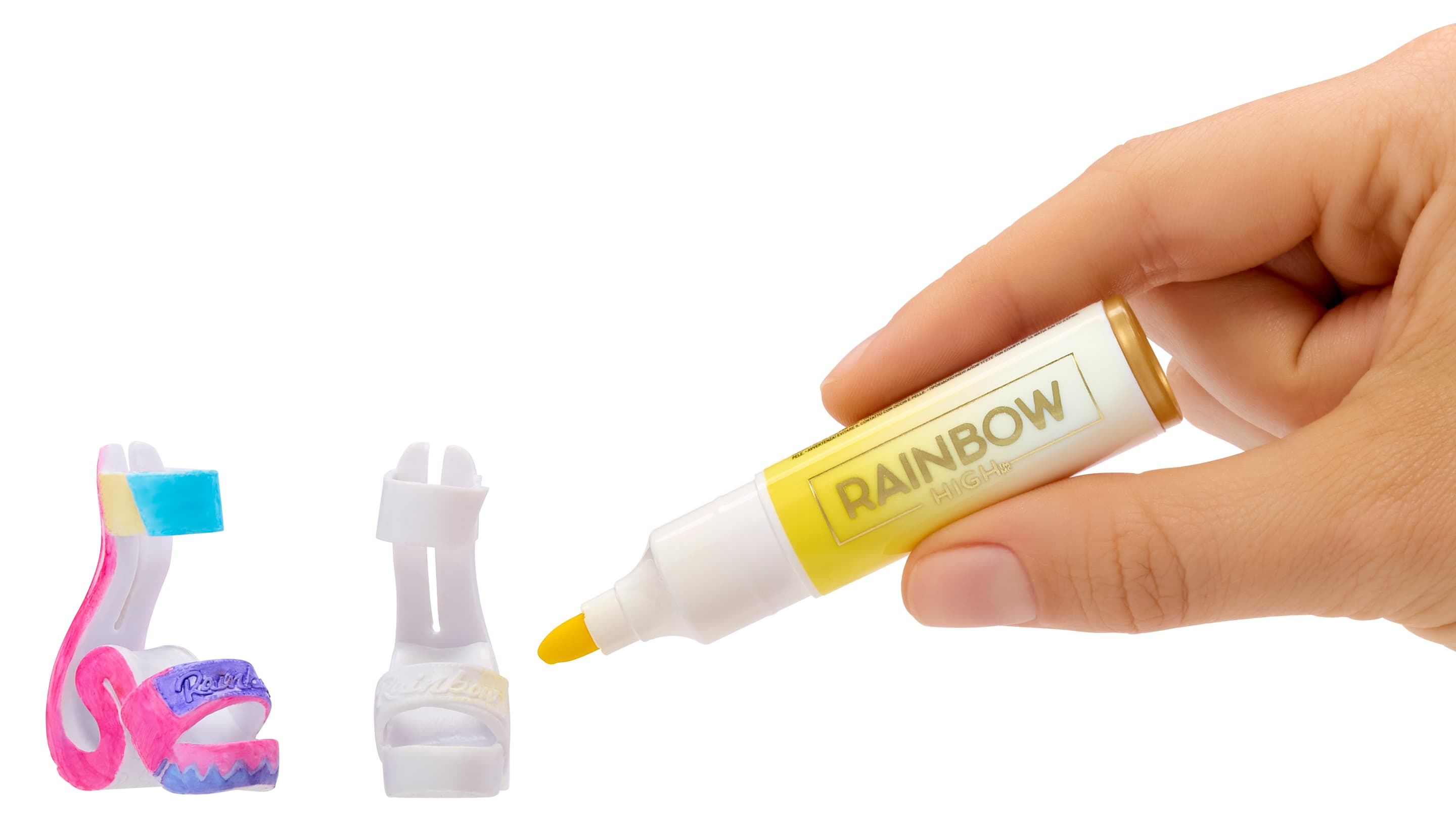 Produktbild Rainbow High Airbrush & Create Modepuppe - Grüne Augen  5 von 8