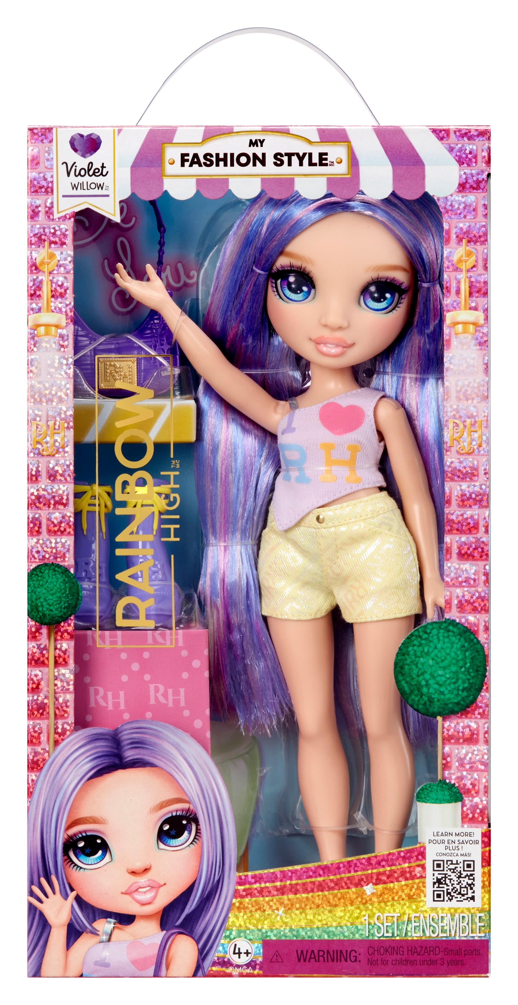Produktbild Rainbow High My Fashion Style Modepuppe - Violet 2 von 7