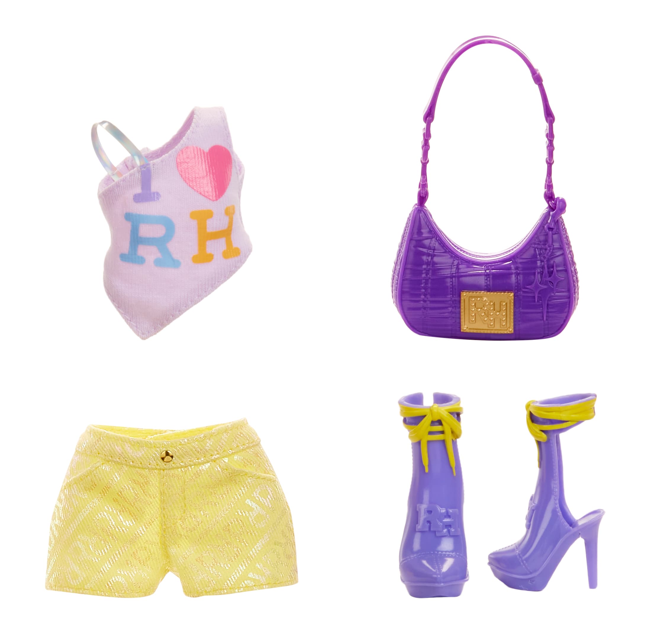 Produktbild Rainbow High My Fashion Style Modepuppe - Violet 6 von 7