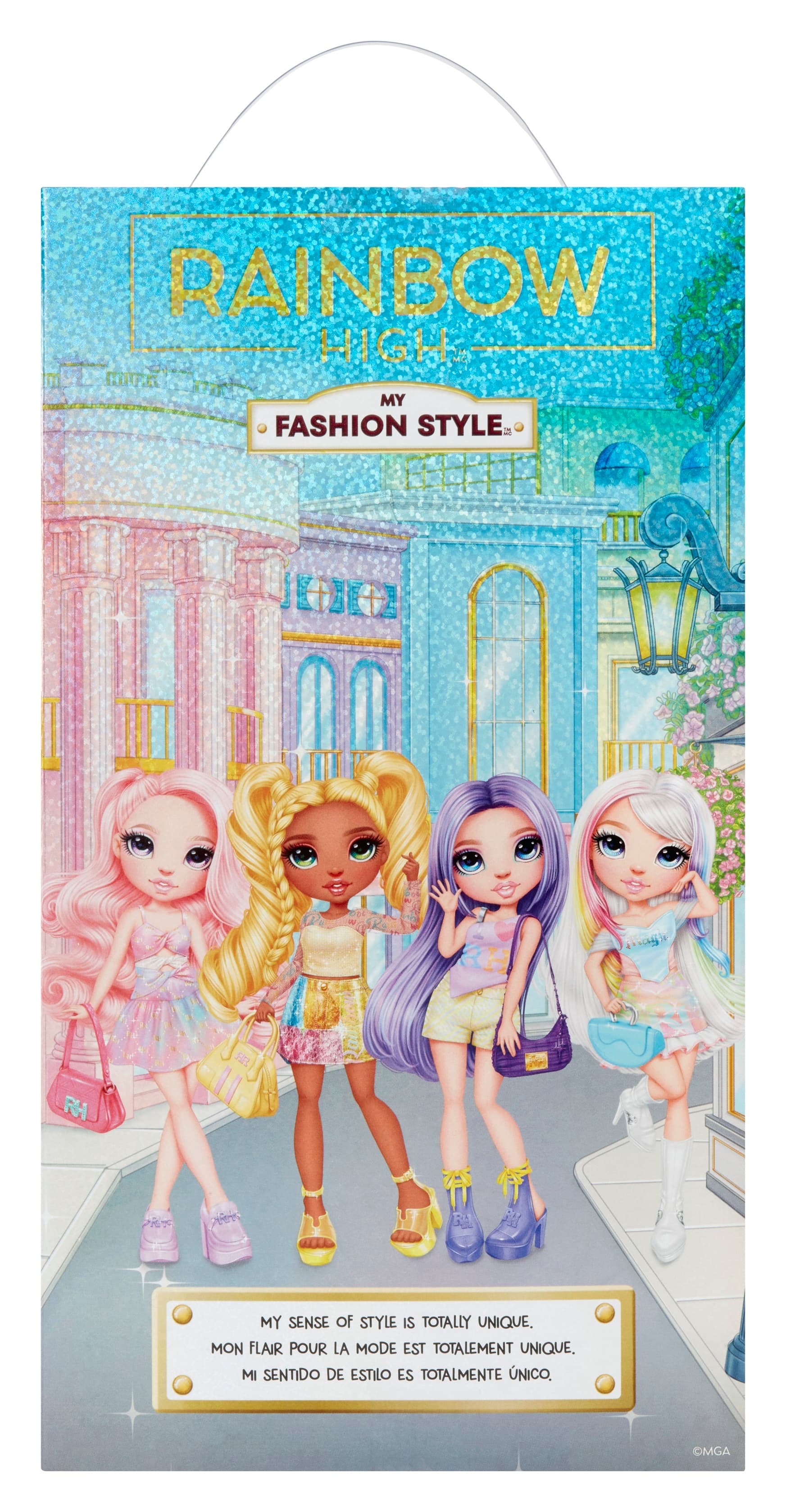 Produktbild Rainbow High My Fashion Style Modepuppe - Violet 7 von 7