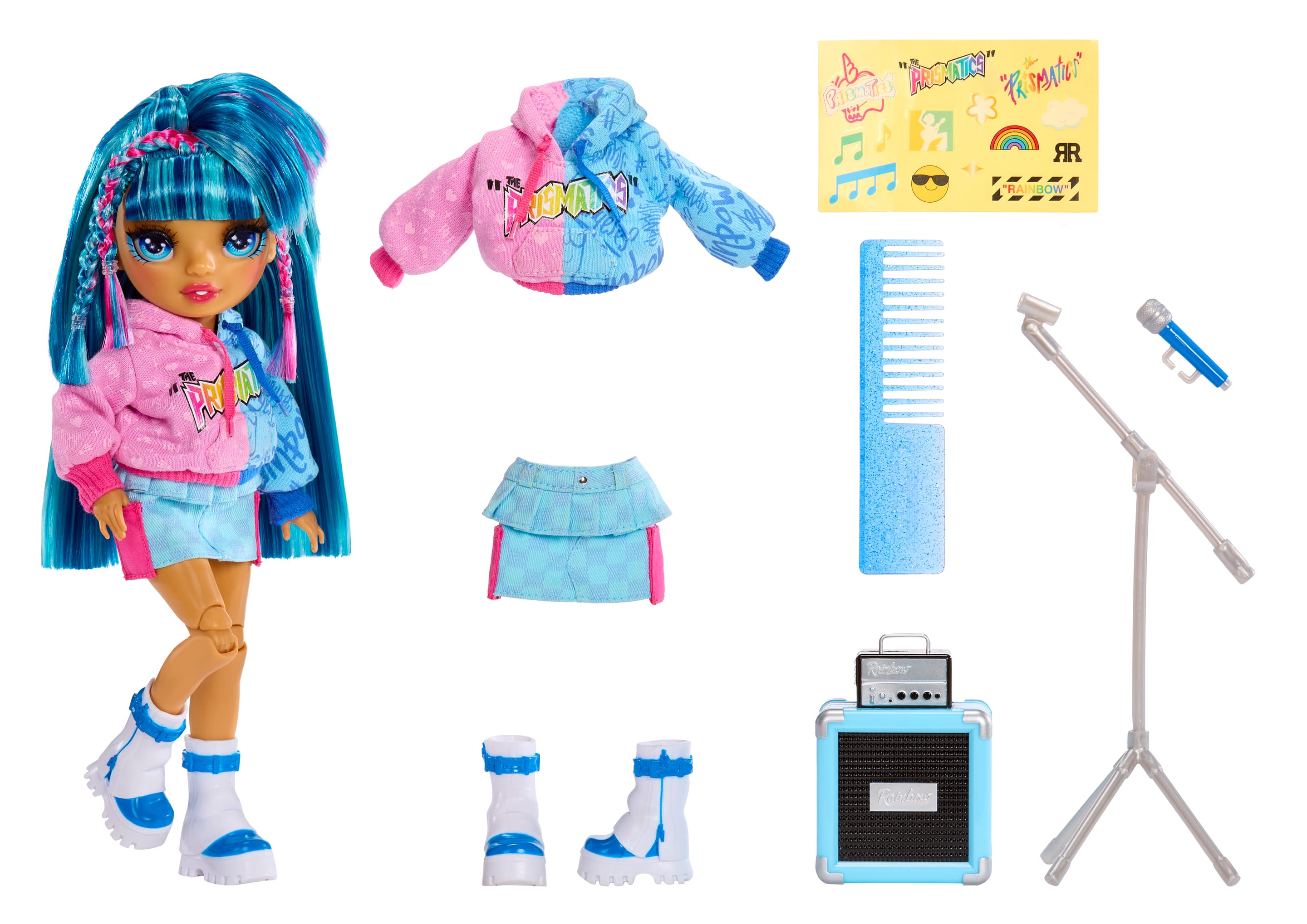 Produktbild Rainbow High Jr High Rockband  Fashion Dolls - Skyler 4 von 5