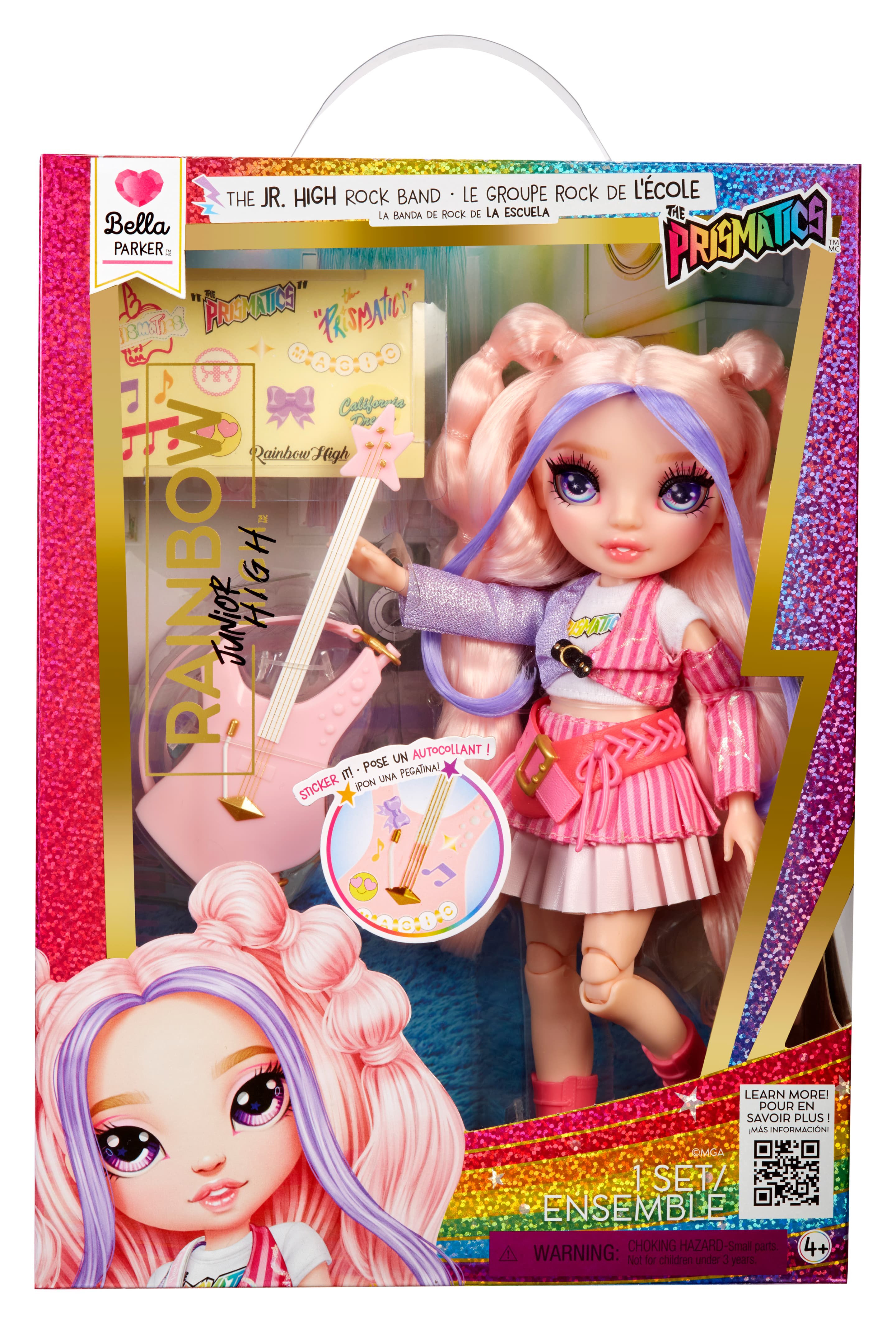 Produktbild Rainbow High Jr High Rockband Fashion Dolls - Bella 2 von 4
