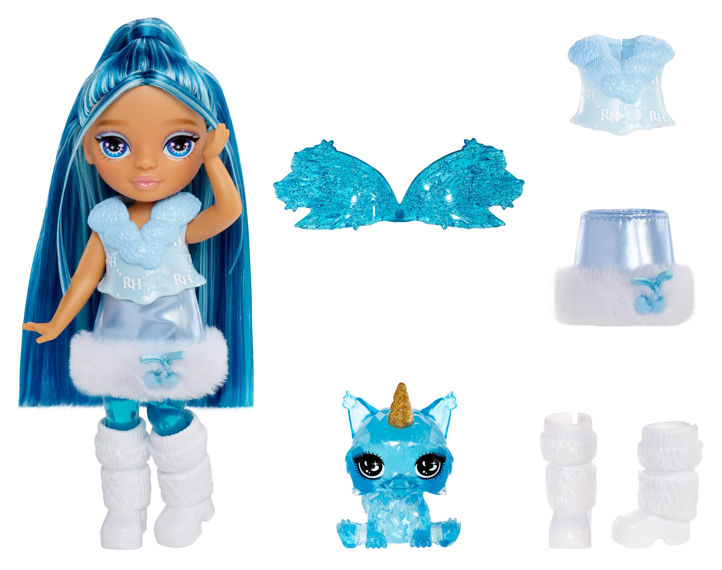 Produktbild Rainbow High Littles Rainbow Fantasy Fairies Dolls, sortiert, 1 Stück 2 von 6