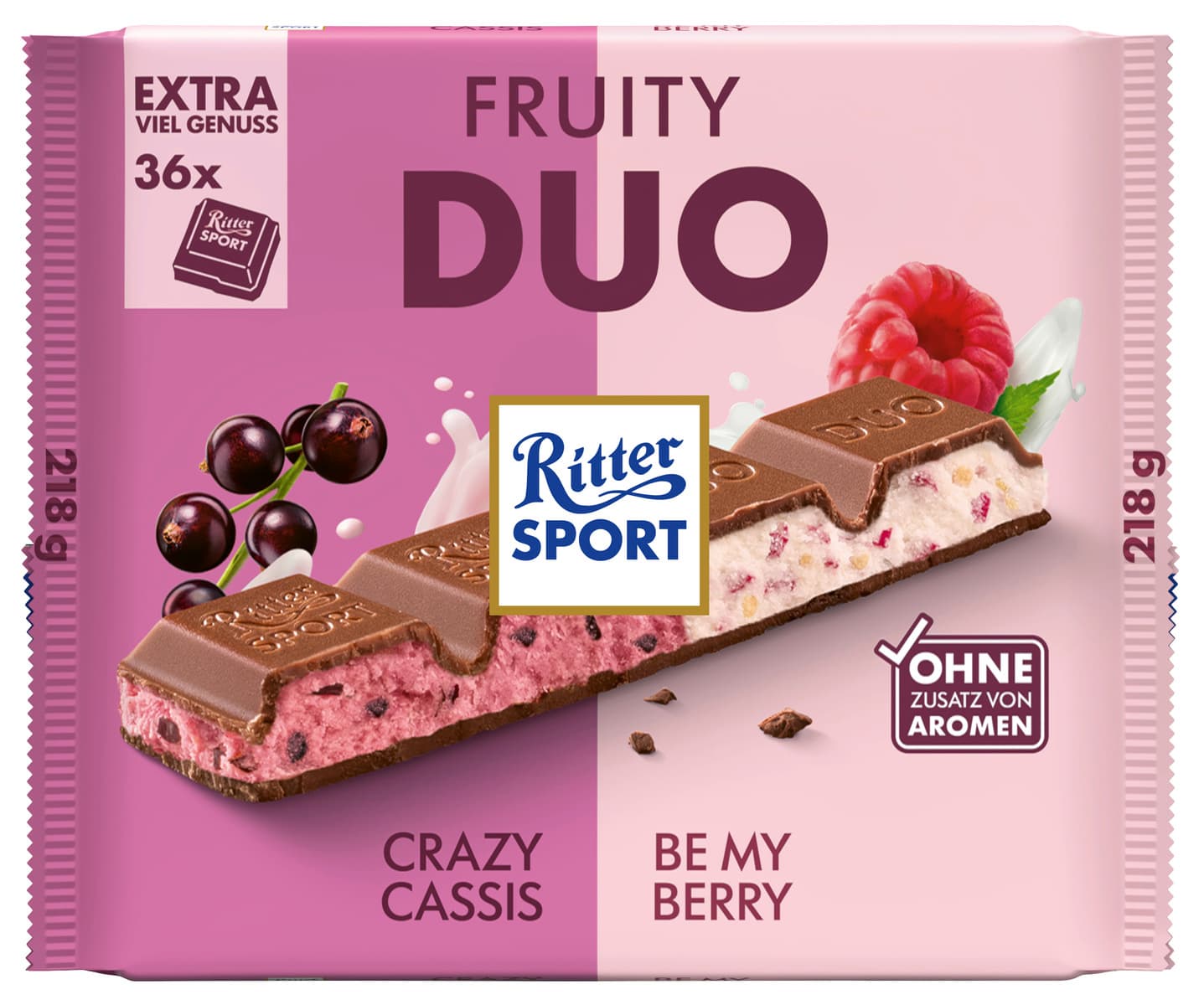 Ritter Sport Fruity Duo Tafel