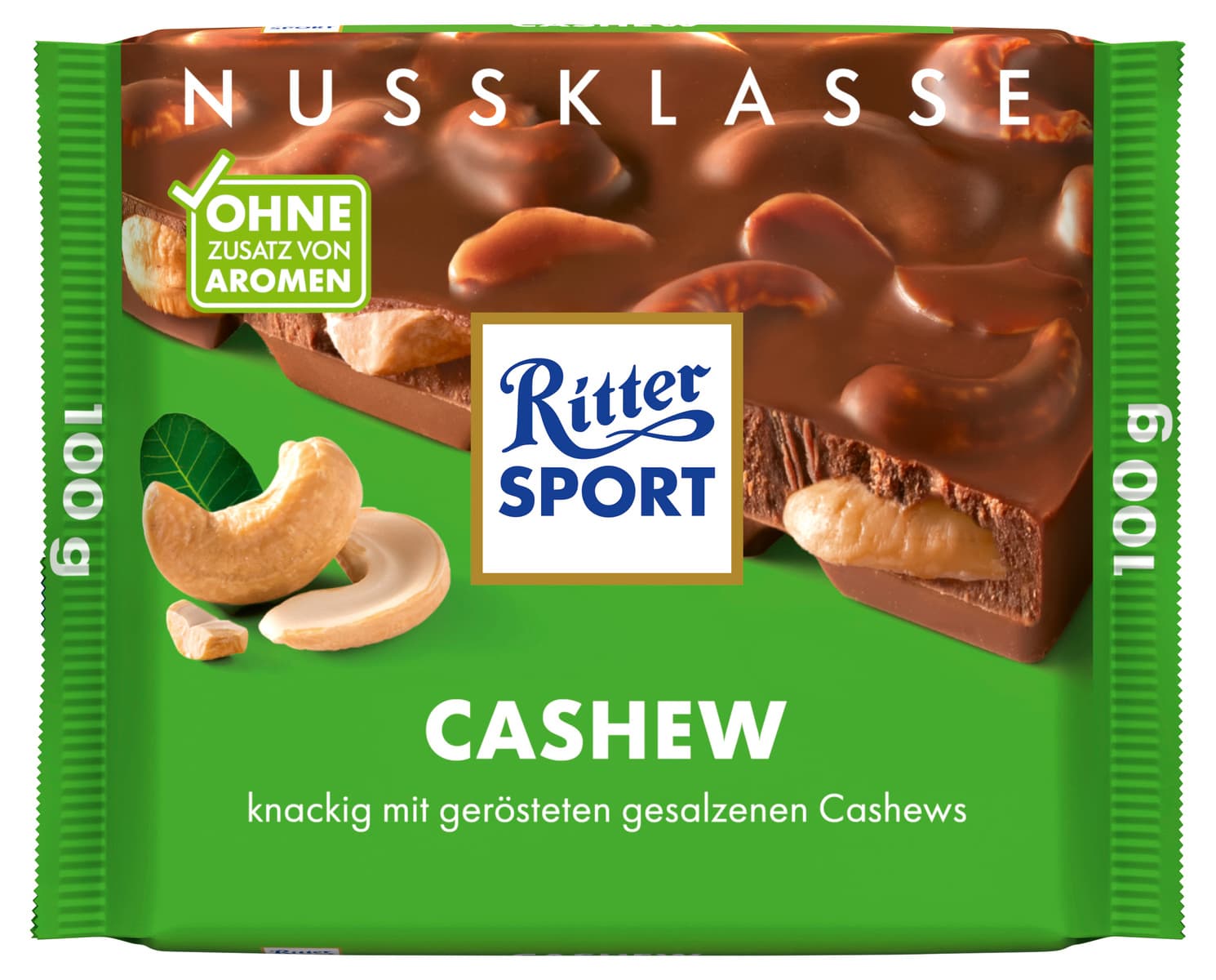 Ritter Sport Nuss-Klasse Cashew Tafel