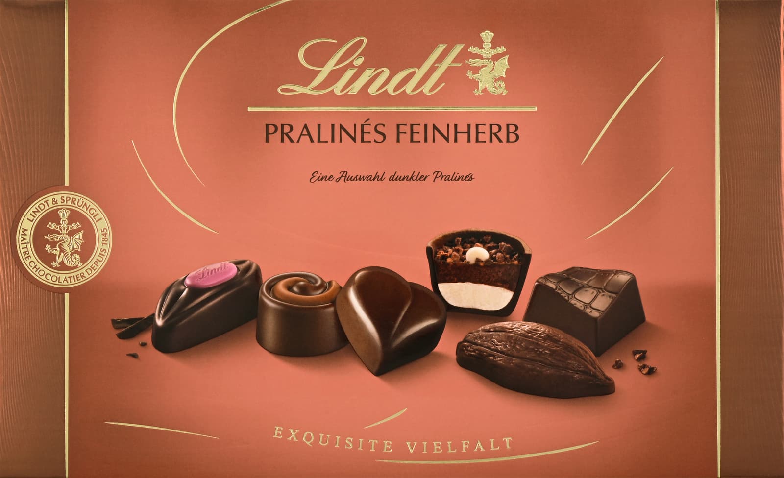 Lindt Pralinés Feinherb