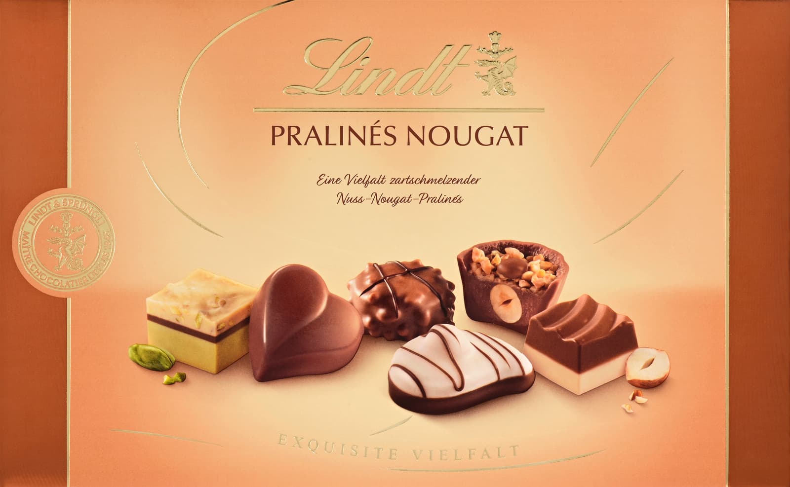 Lindt Pralinés Nougat