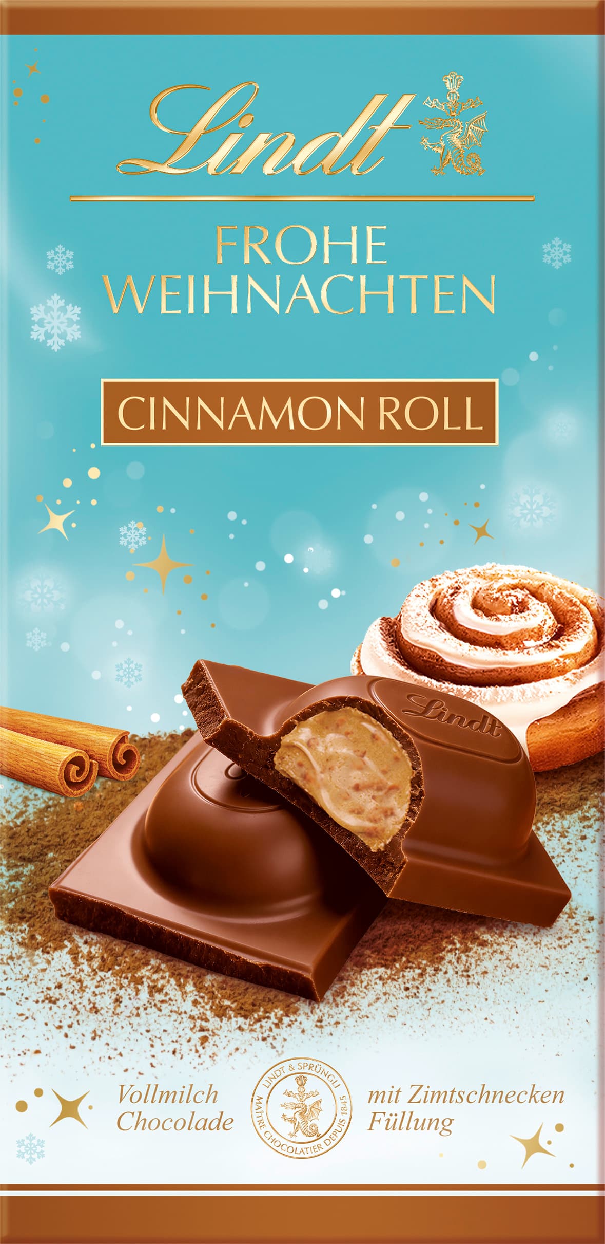 Lindt Cinnamon Roll Tafel