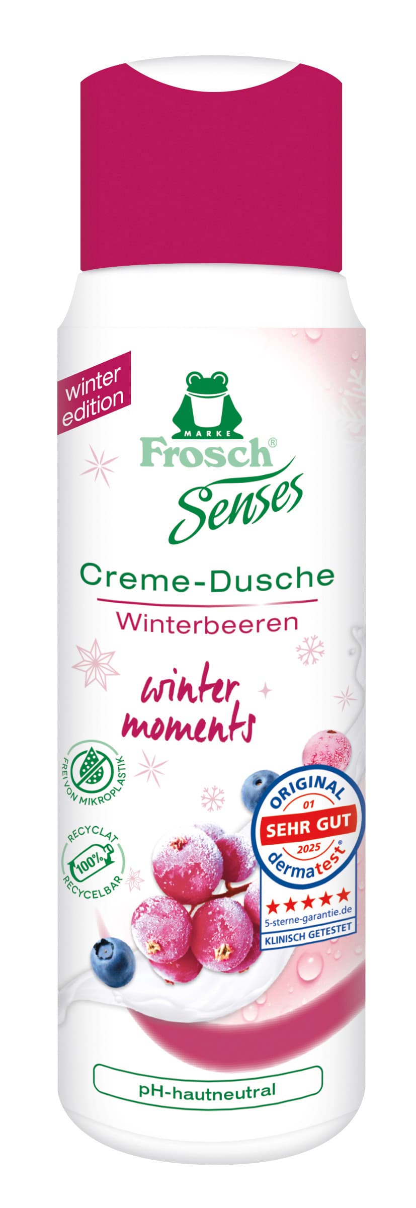 Frosch Senses Creme-Dusche Winterbeeren