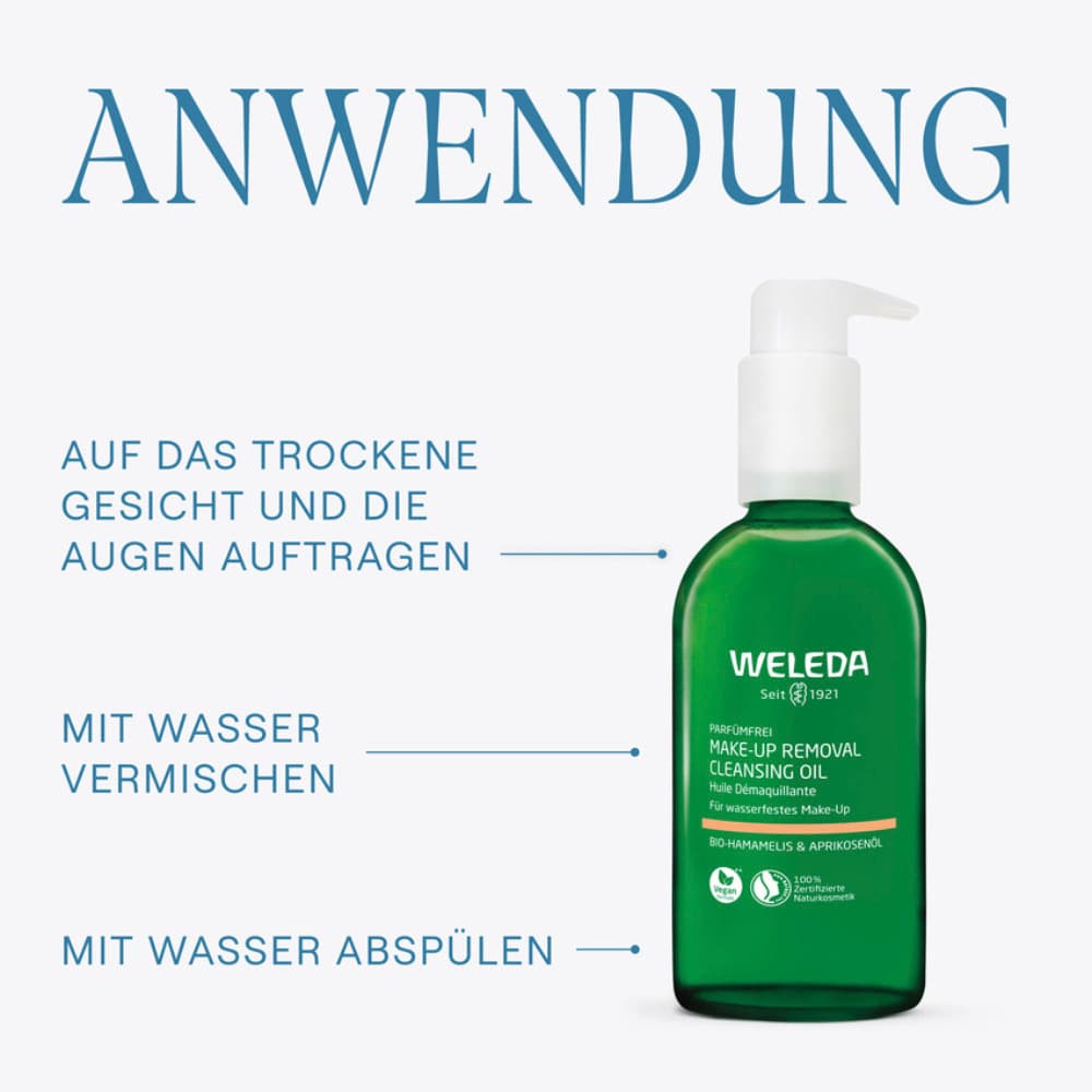 Produktbild WELEDA Make-up Rem Cleansing Oil 4 von 8