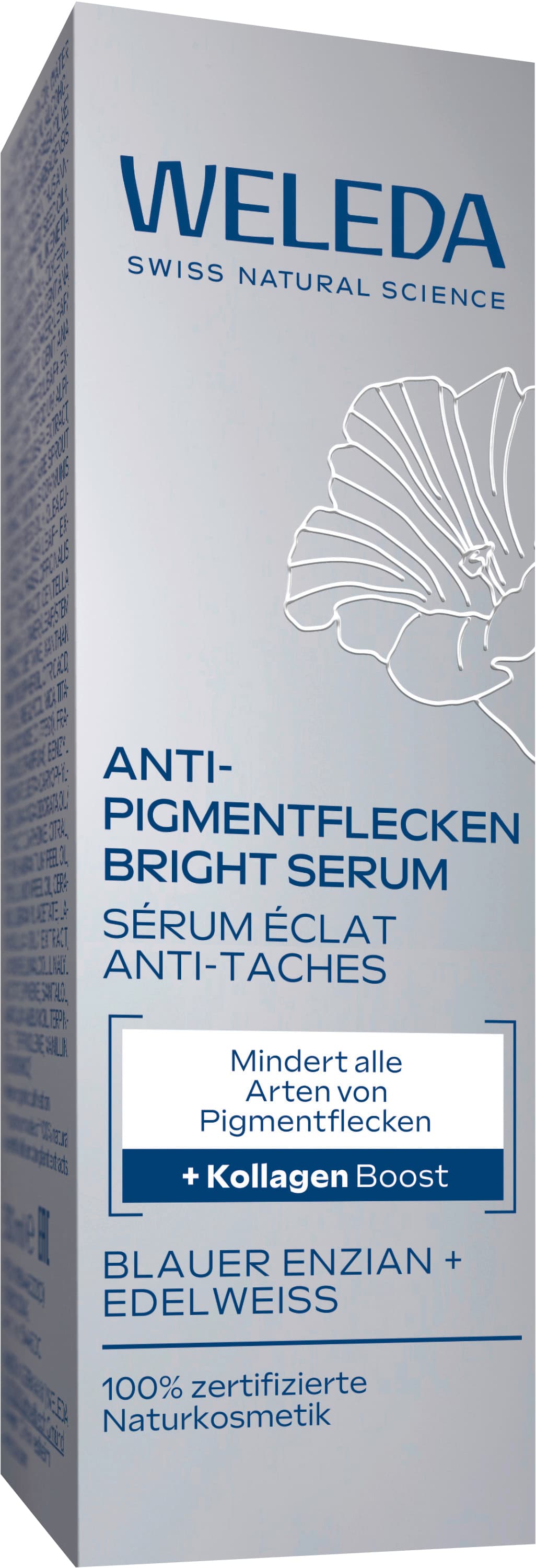 WELEDA Anti-Pigmentflecken Bright Serum Blauer Enzian & Edelweiss