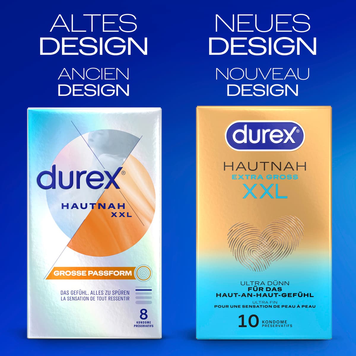 Produktbild Durex Kondome Hautnah XXL Extra Groß 6 von 8
