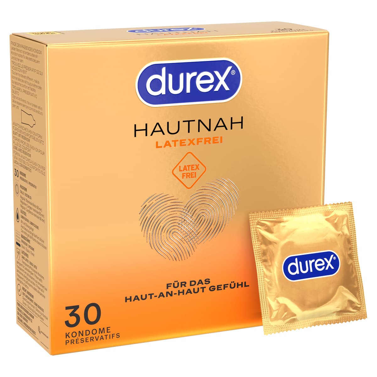 Produktbild Durex Kondome Hautnah Latexfrei  2 von 12