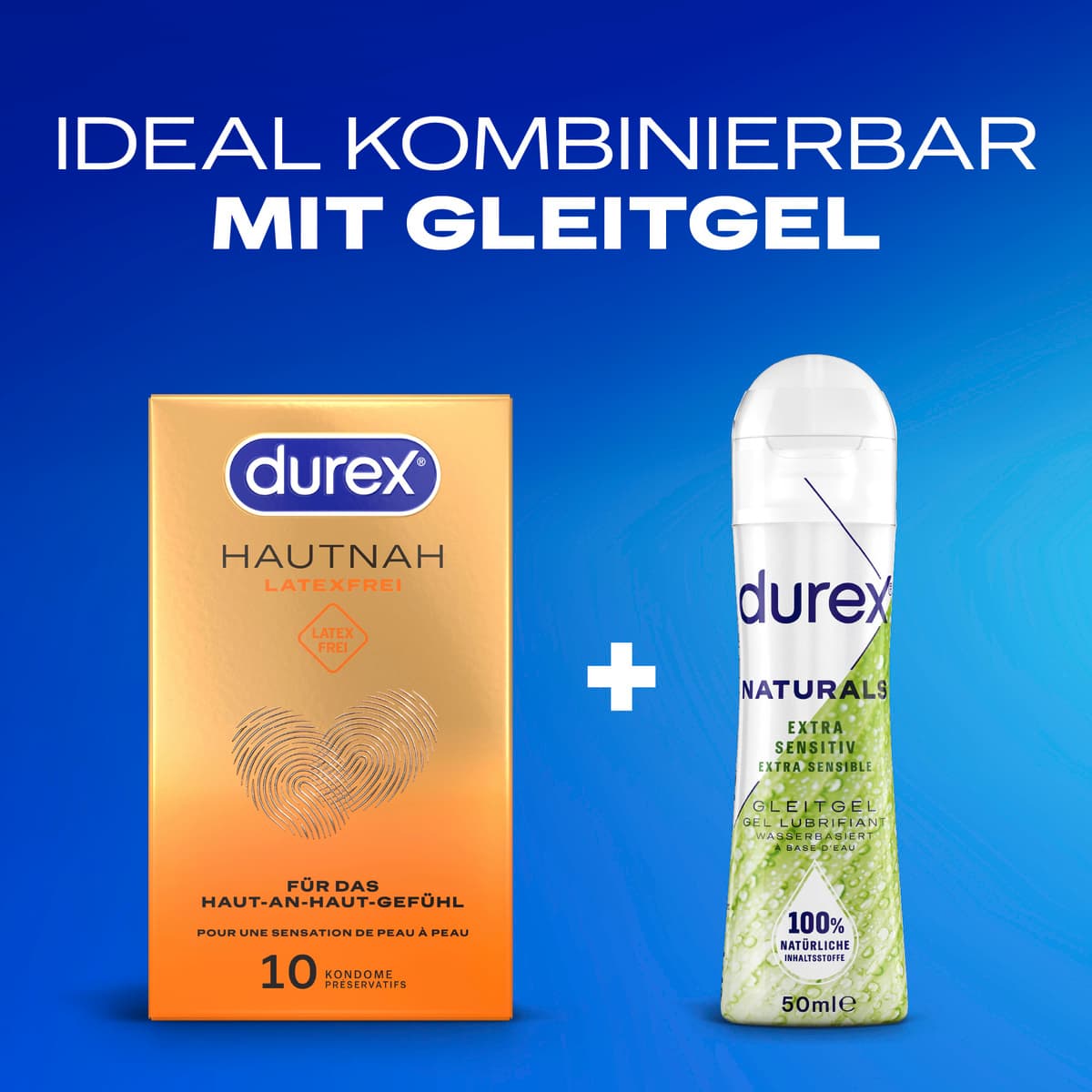 Produktbild Durex Kondome Hautnah Latexfrei 9 von 12