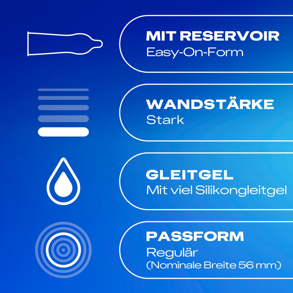 Produktbild Durex Kondome Hautnah Latexfrei  10 von 12