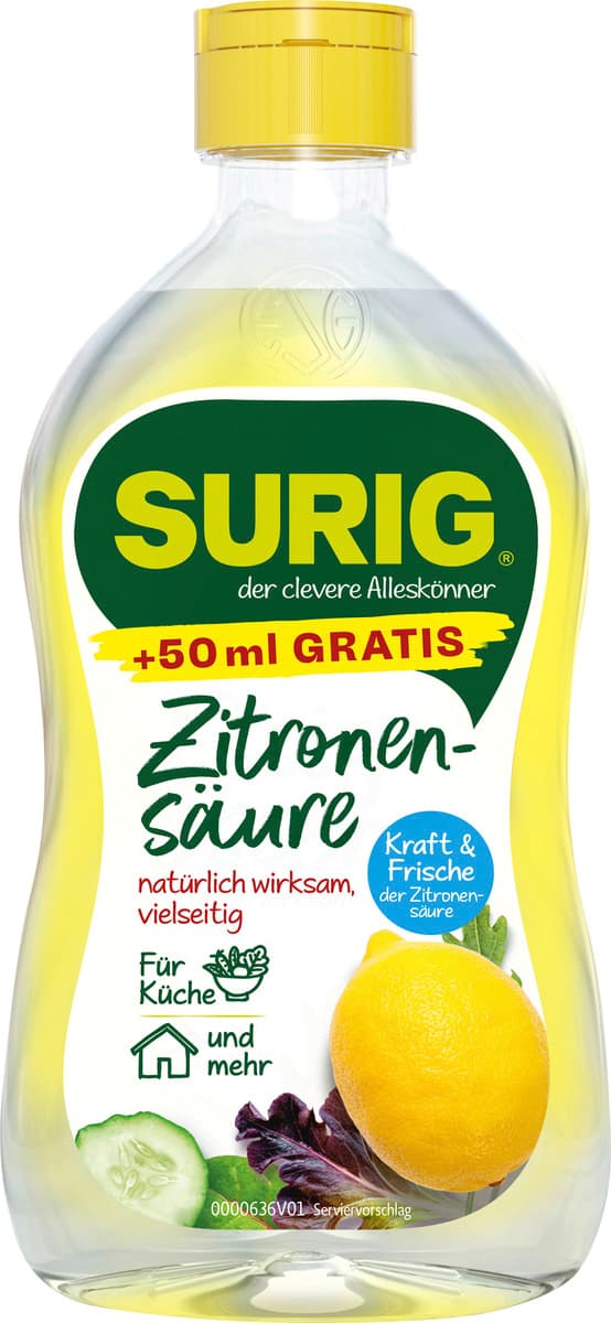 SURIG Zitronensäure 20% hell
