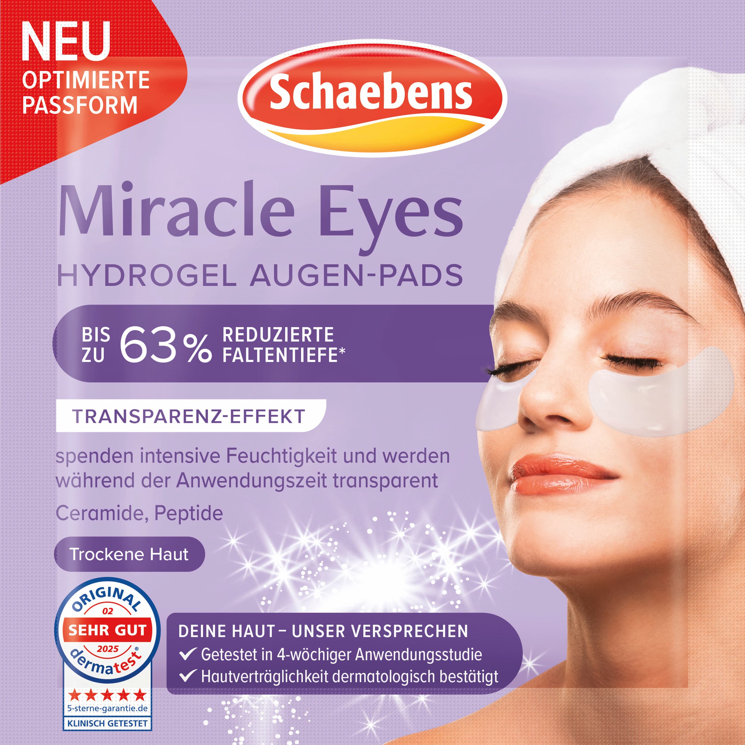 Schaebens Miracle Eyes Hydrogel Augen-Pads