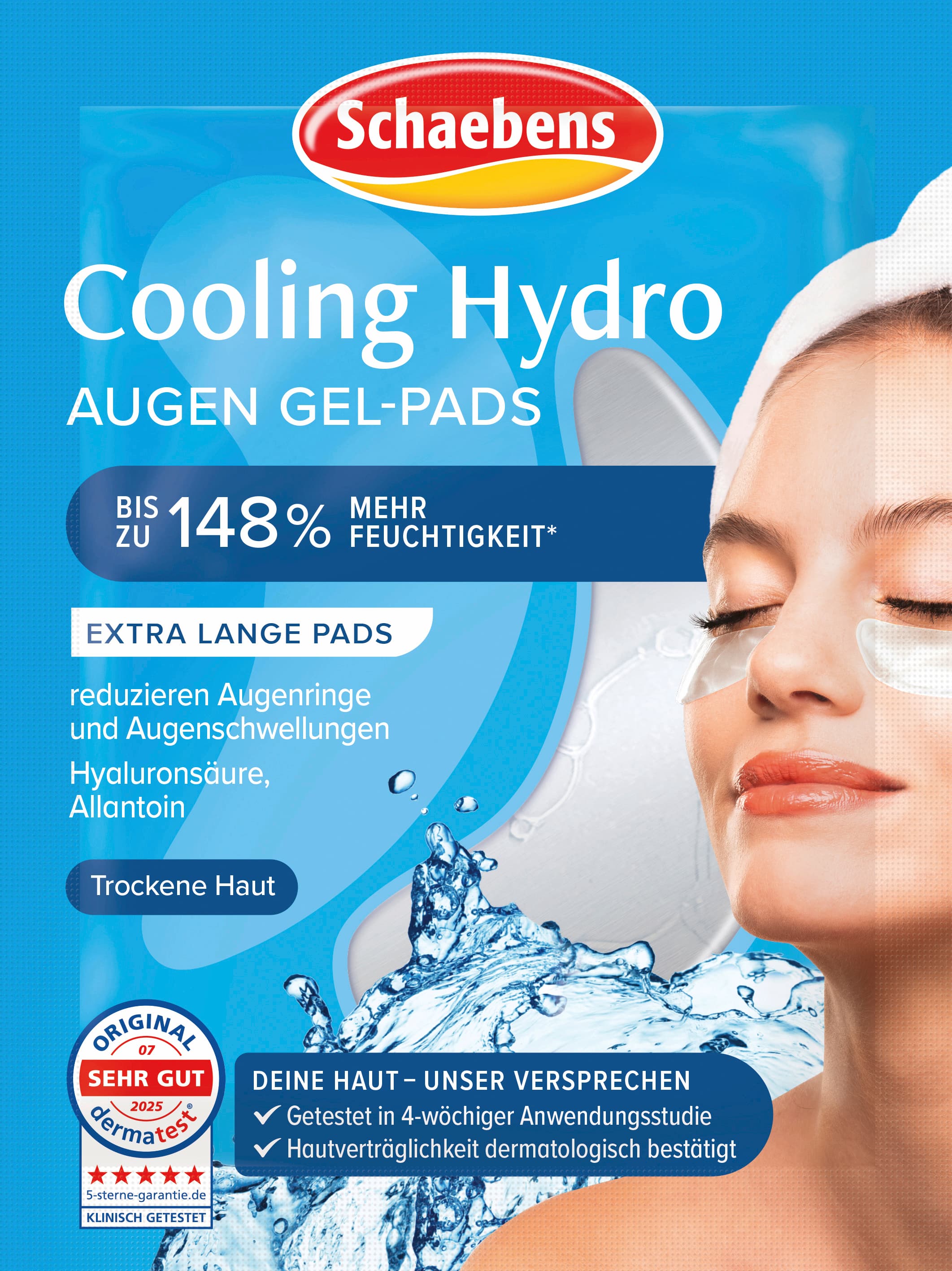 Schaebens Cooling Hydro Augen Gel-Pads